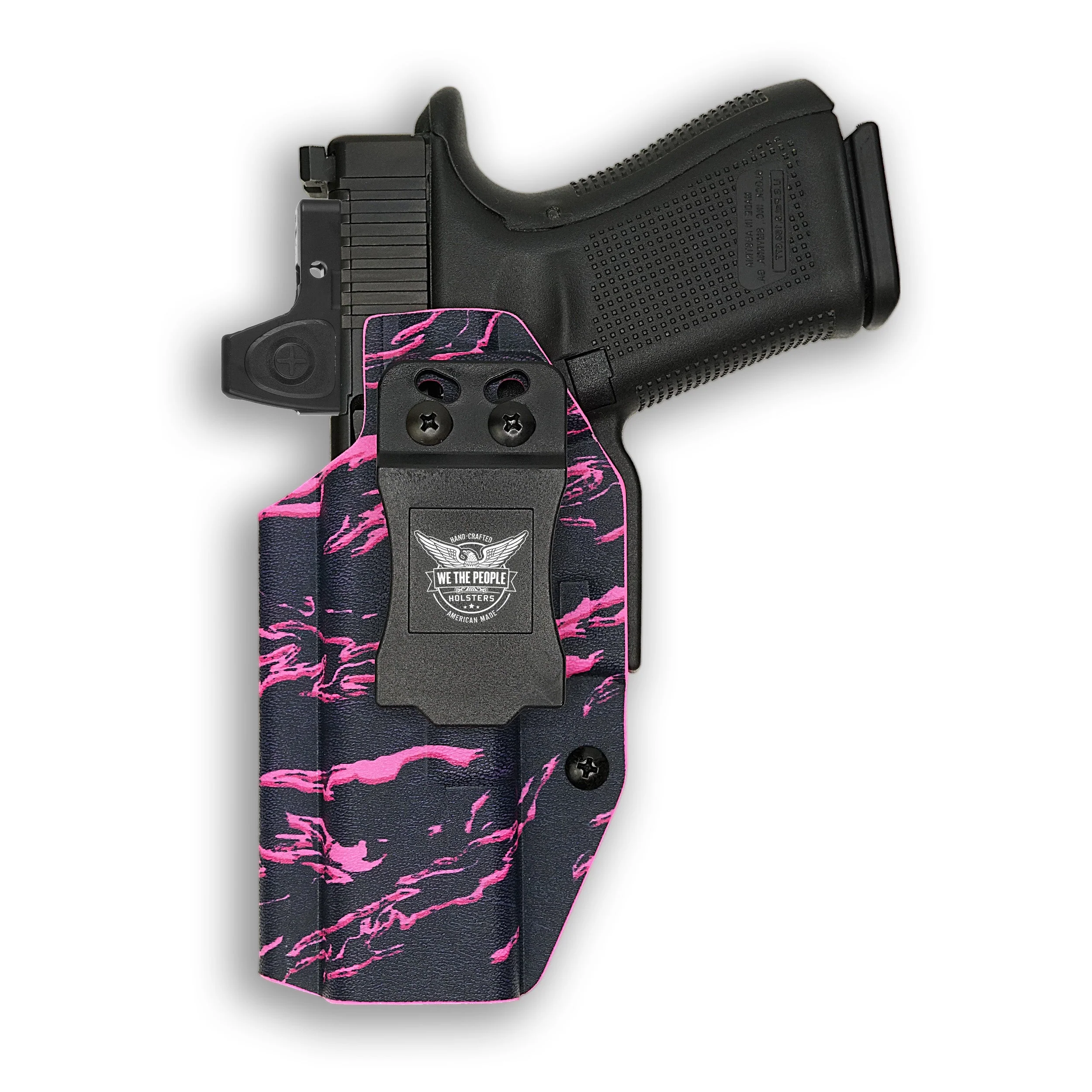 1911 5" Government 45ACP with Streamlight TLR-1/1S/HL Light Red Dot Optic Cut IWB Holster - Image 89