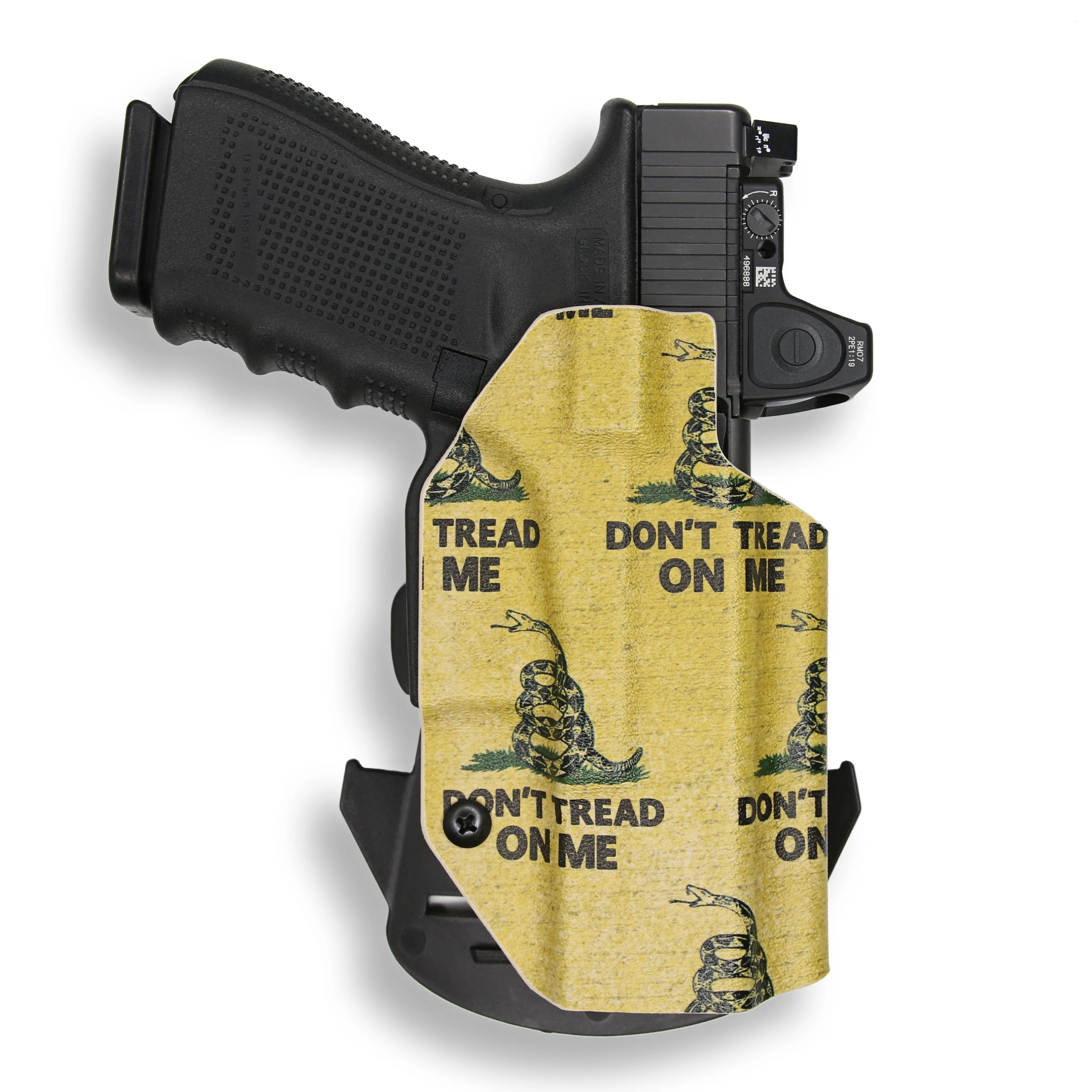 1911 5" Government 45ACP with Streamlight TLR-1/1S/HL Light Red Dot Optic Cut OWB Holster - Image 29