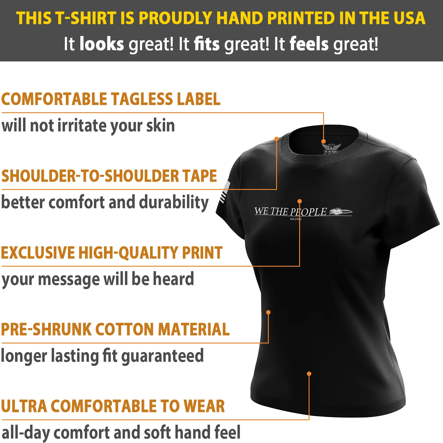 American Eagle Defend the 2nd Women's Short Sleeve Shirt - Image 7
