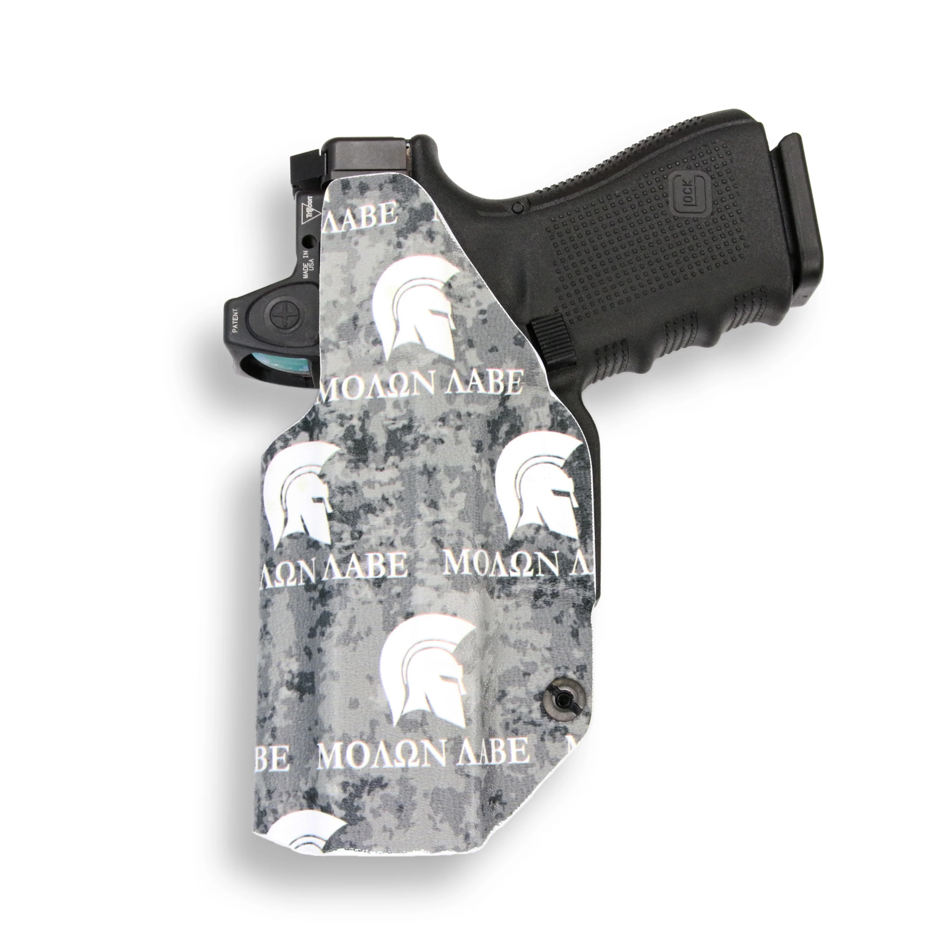 Colt 1911 5" 45ACP with Surefire X300U-A Light Red Dot Optic Cut IWB Holster - Image 28