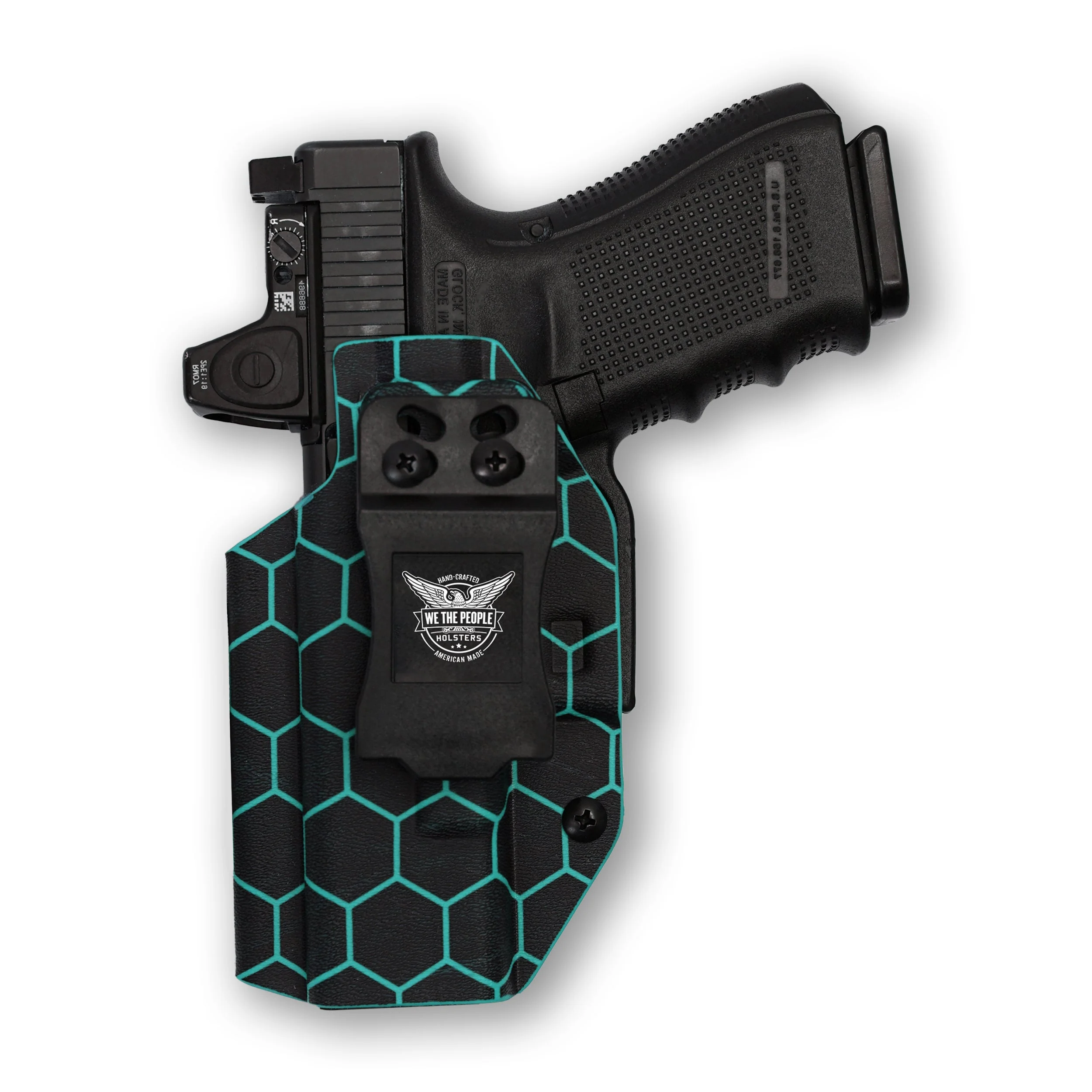 Colt 1911 5" 45ACP with Surefire X300U-A Light Red Dot Optic Cut IWB Holster - Image 73