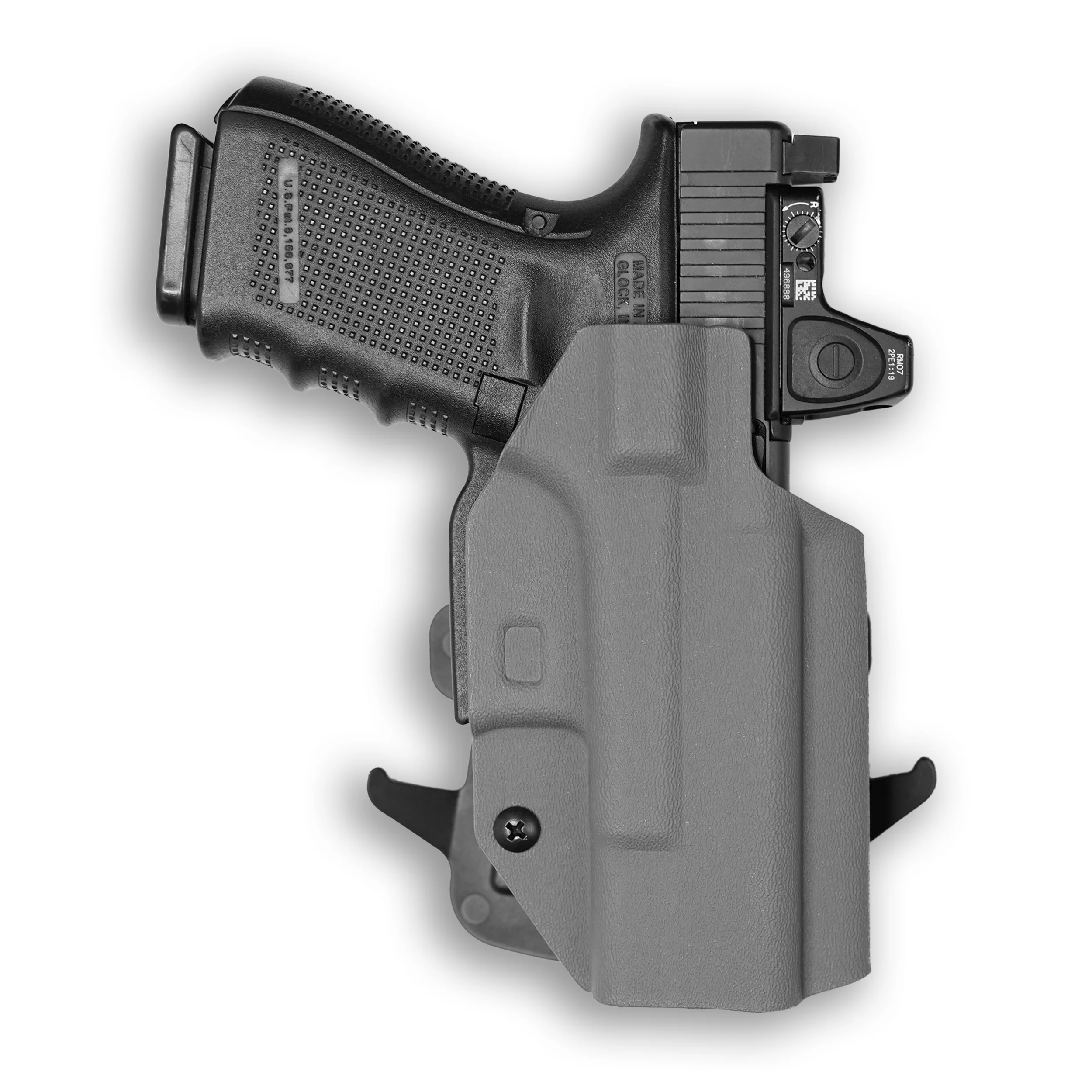 Canik TP9 Elite Combat with Olight Baldr RL Mini Light Red Dot Optic Cut OWB Holster - Image 42
