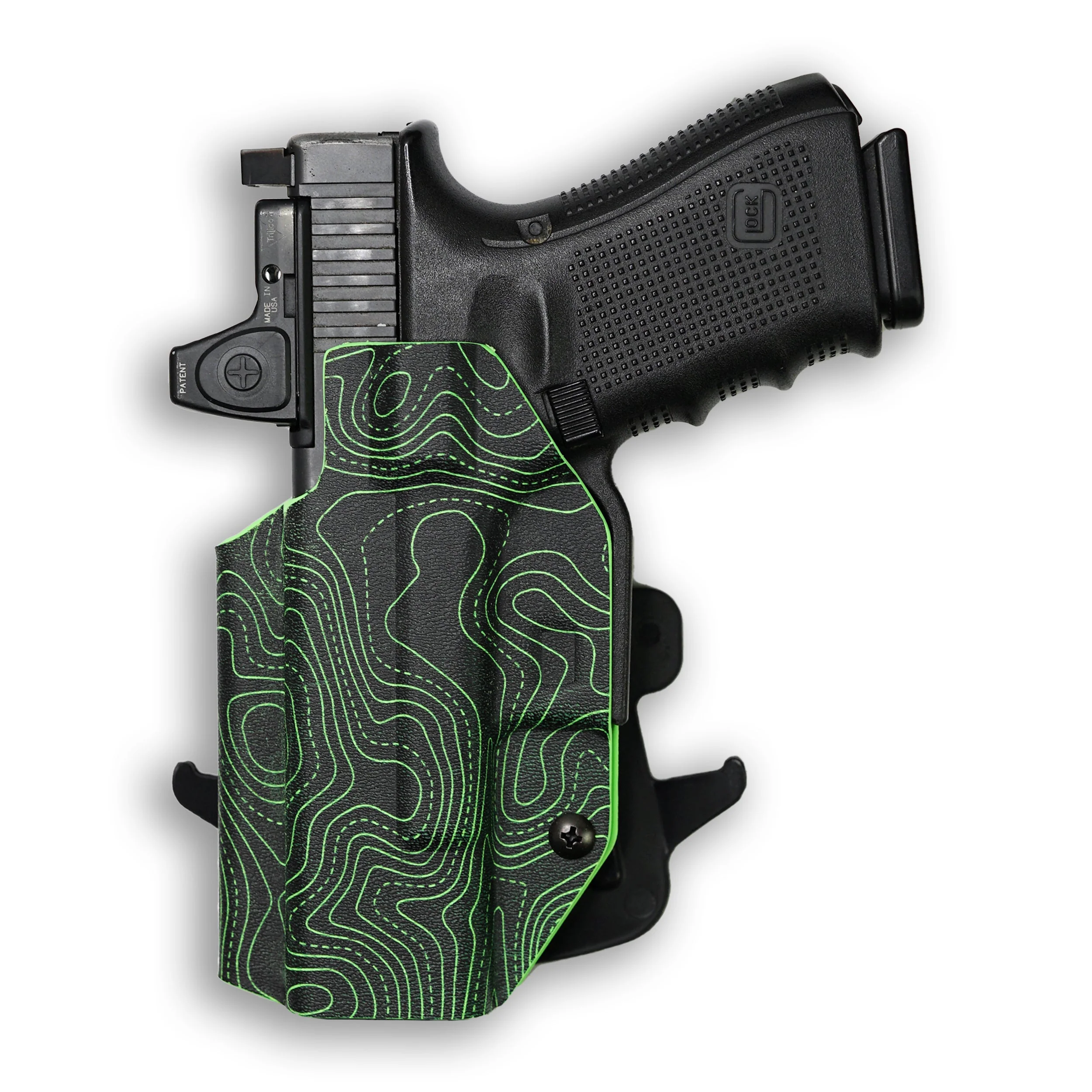 Canik TP9 Elite Combat with Olight Baldr RL Mini Light Red Dot Optic Cut OWB Holster - Image 51