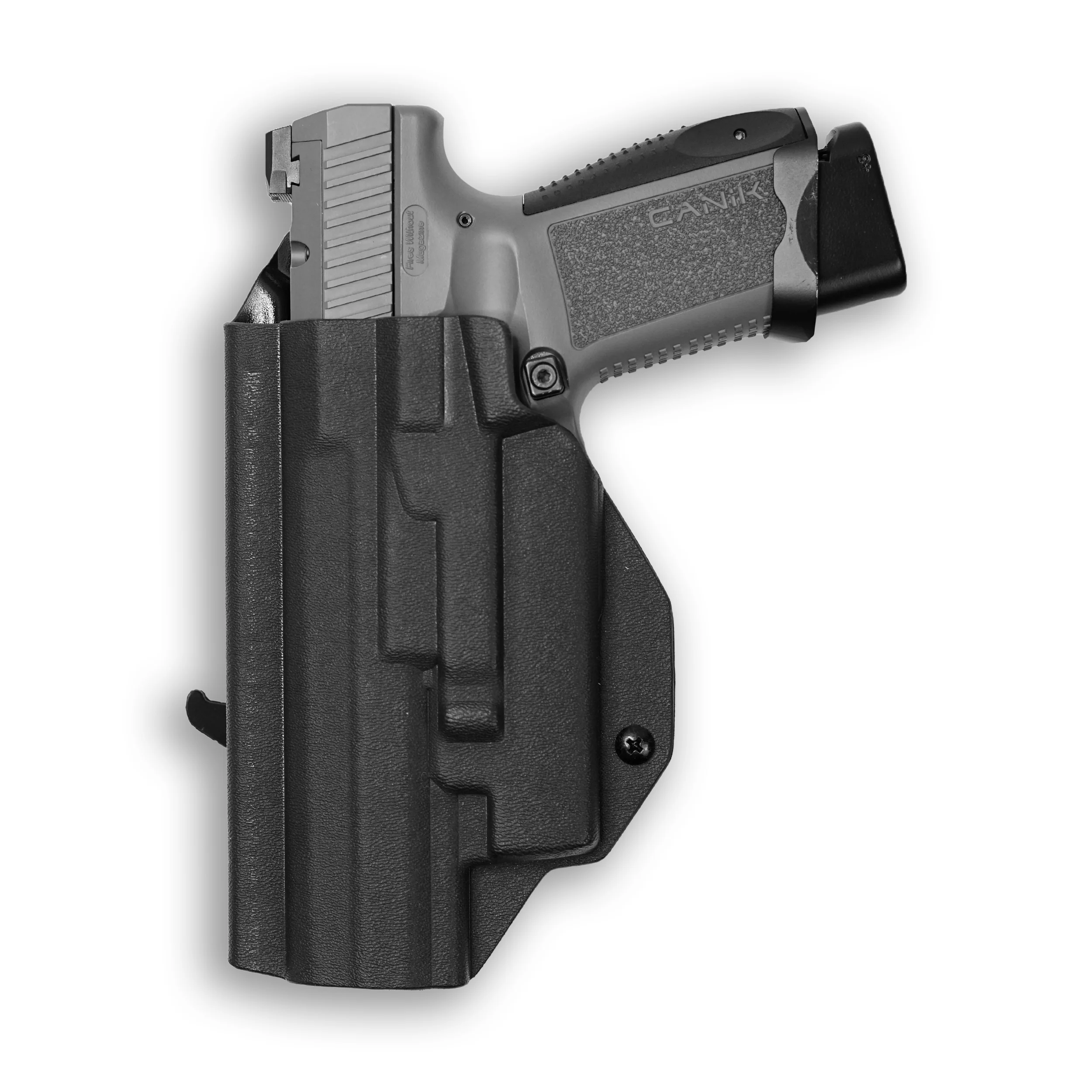Canik TP9 Elite Combat Executive with Olight Baldr RL Mini Light OWB Holster - Image 3