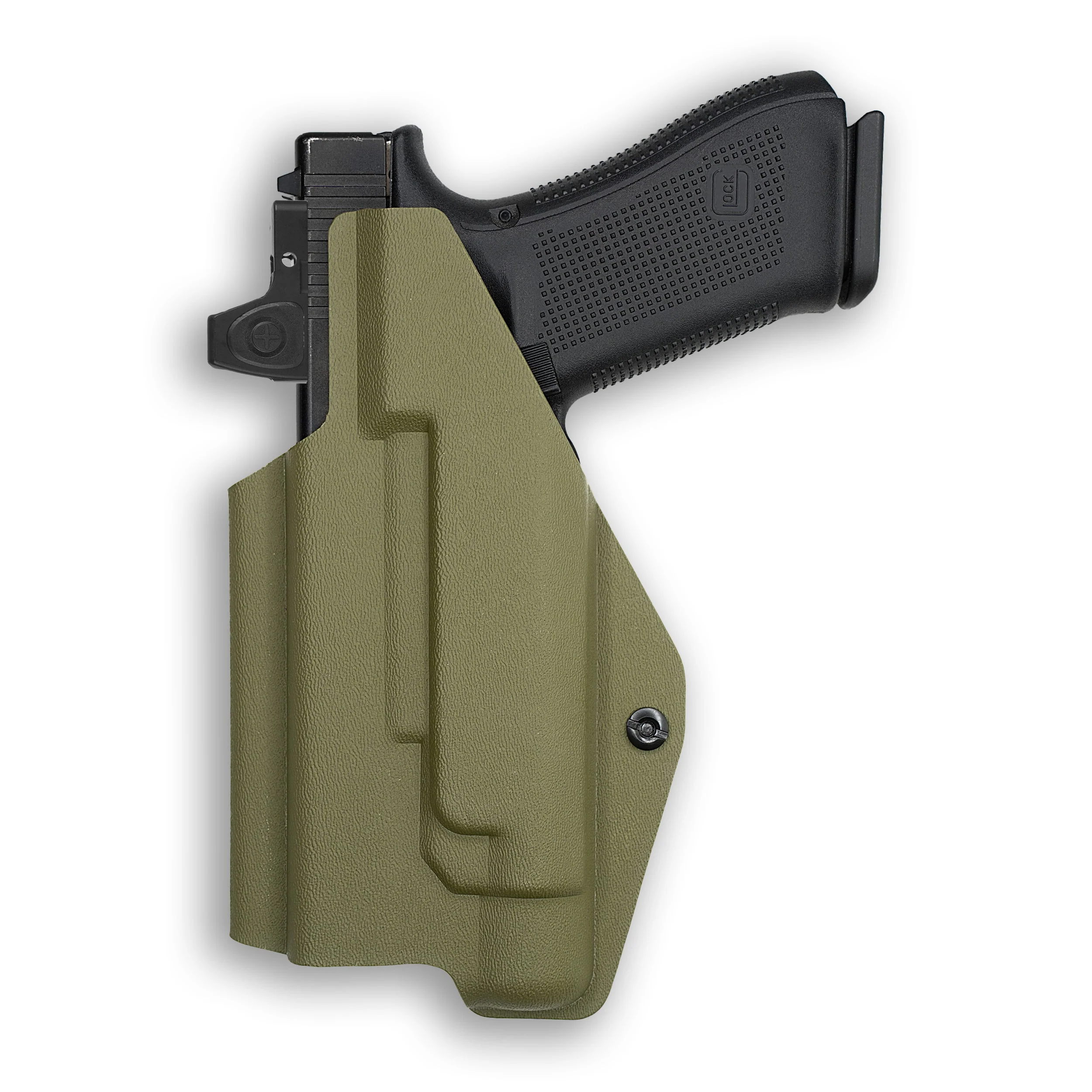 Canik TP9 Elite Combat Executive with Olight Baldr RL Mini Light Red Dot Optic Cut IWB Holster - Image 100