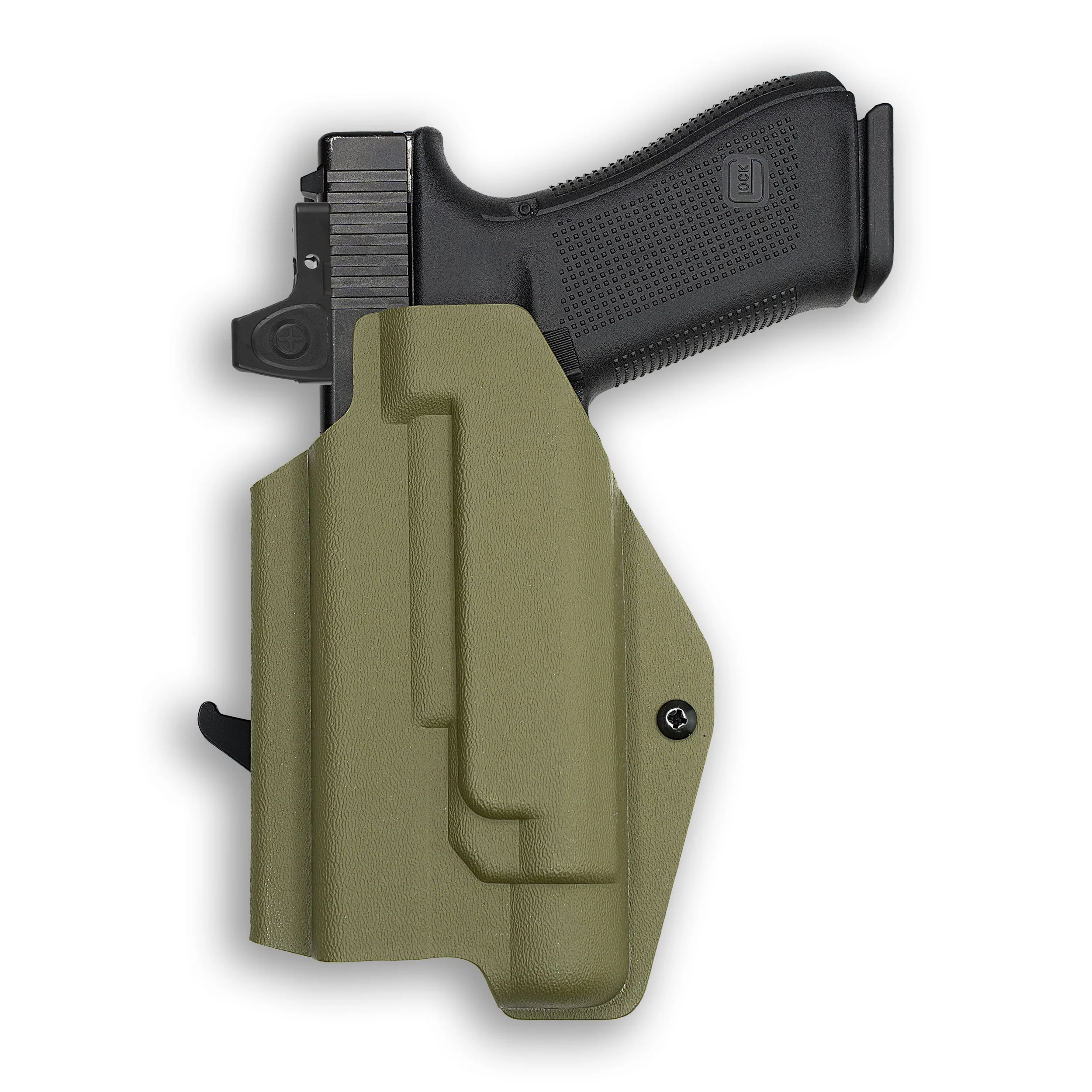 Canik TP9 Elite Combat with Olight Baldr RL Mini Light Red Dot Optic Cut OWB Holster - Image 101