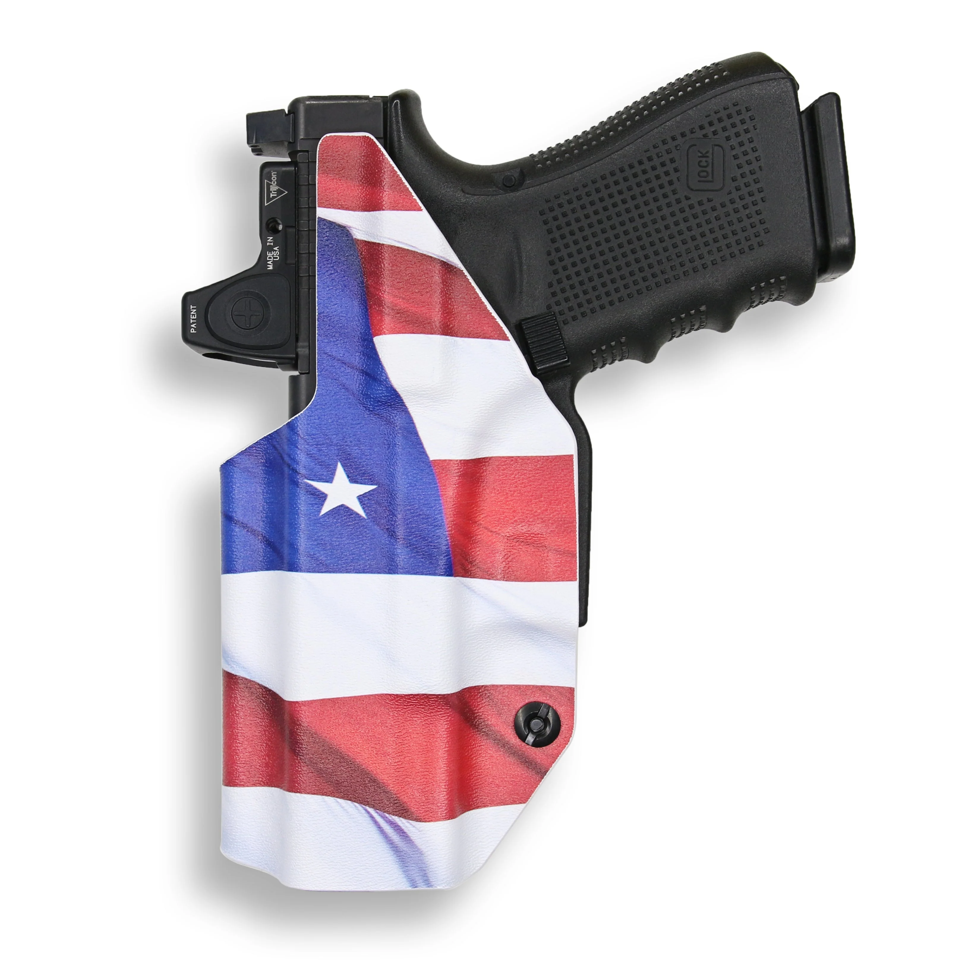 Colt 1911 4" 45ACP with Streamlight TLR-1/1S/HL Light Red Dot Optic Cut IWB Holster - Image 10