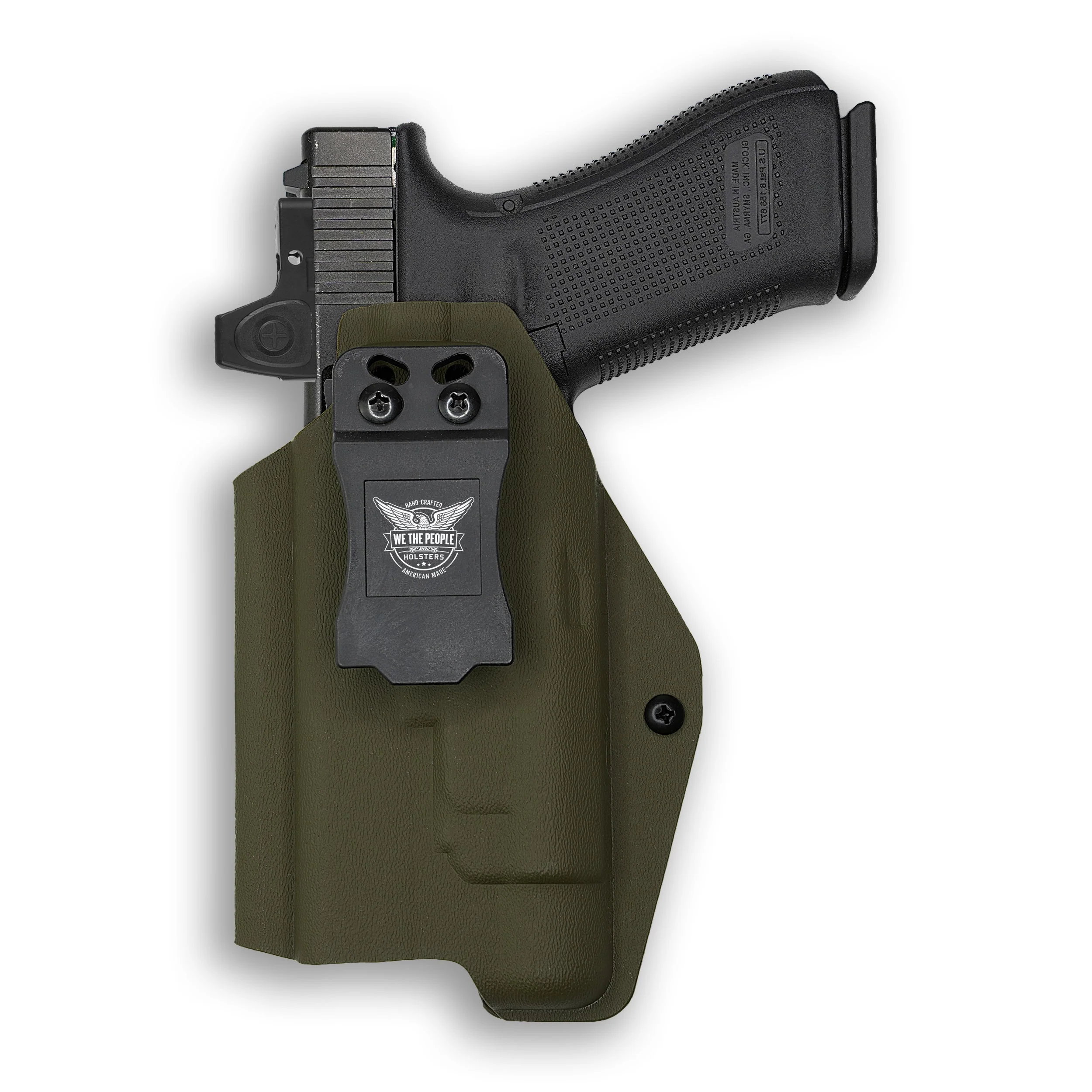 Colt 1911 4" 45ACP with Streamlight TLR-1/1S/HL Light Red Dot Optic Cut IWB Holster - Image 105