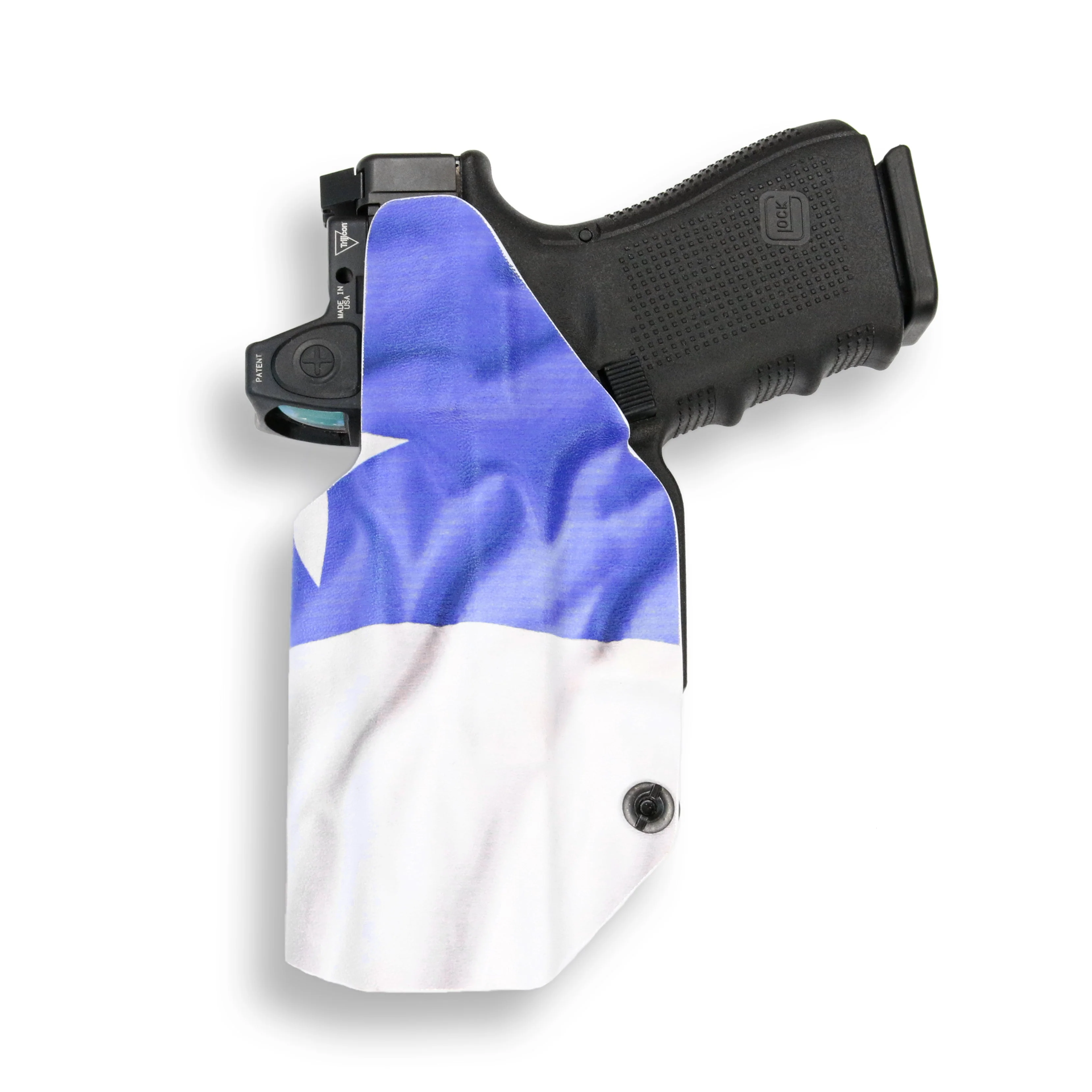 Colt 1911 4" 45ACP with Streamlight TLR-1/1S/HL Light Red Dot Optic Cut IWB Holster - Image 20