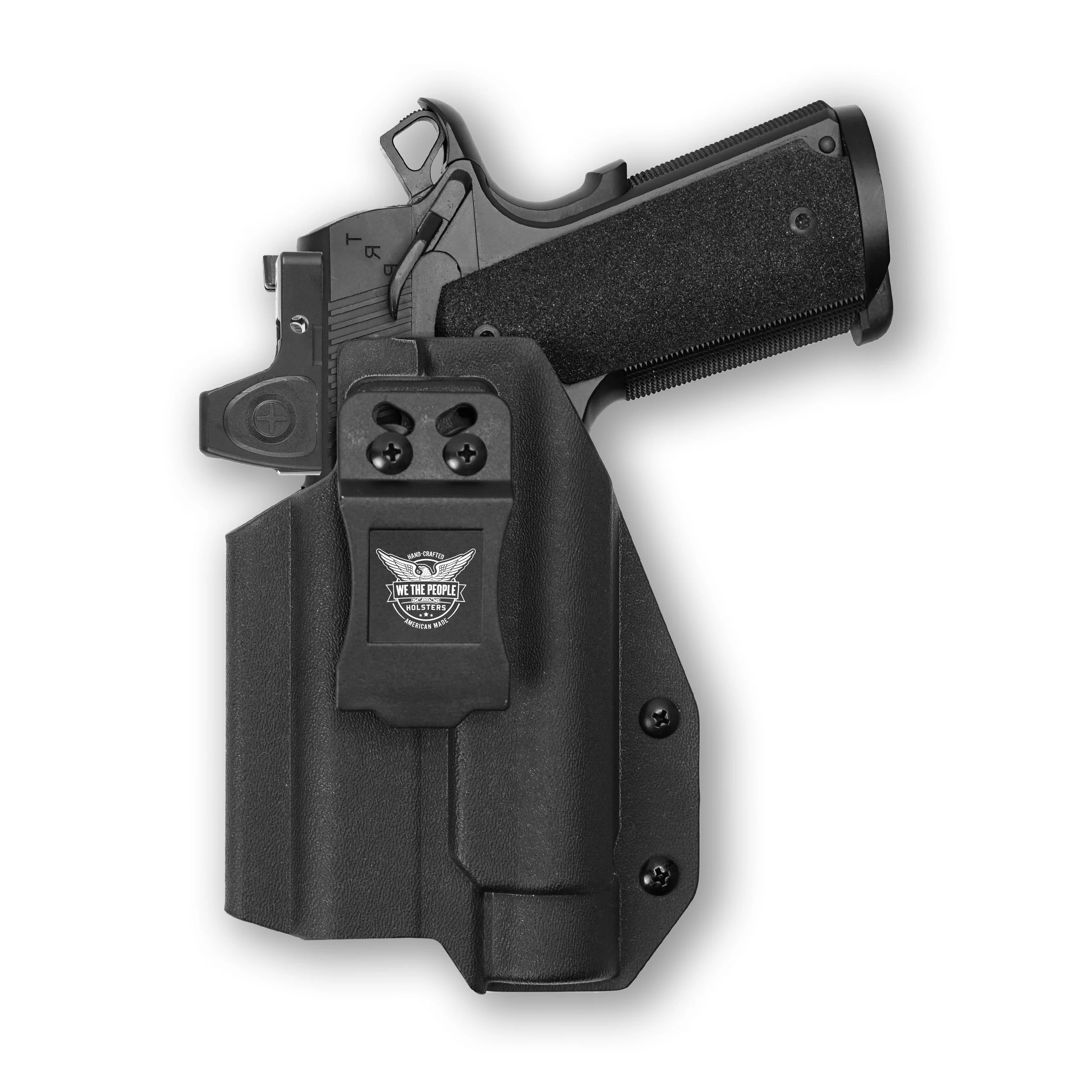 Colt 1911 4" 45ACP with Streamlight TLR-1/1S/HL Light Red Dot Optic Cut IWB Holster - Image 3