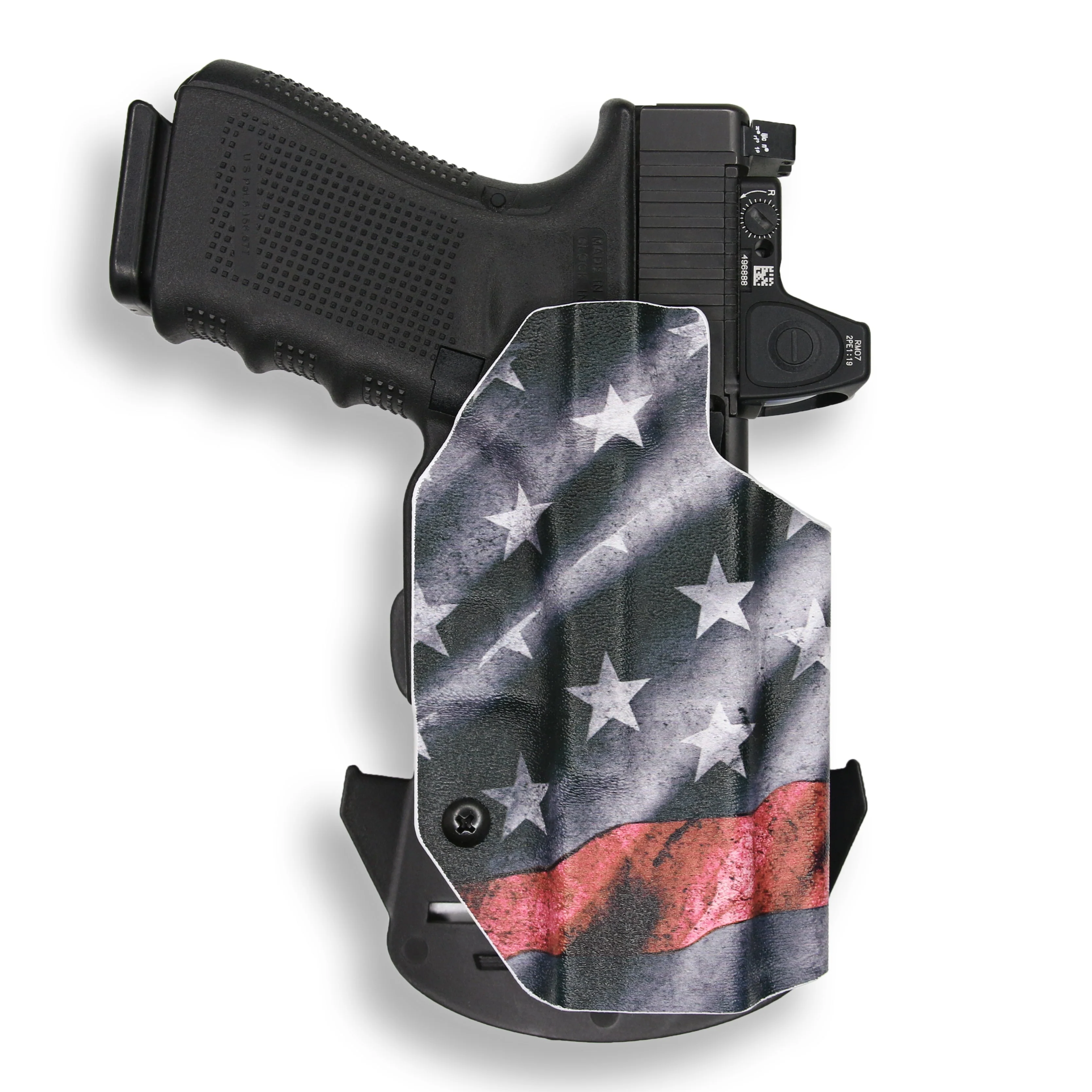 Colt 1911 4" 45ACP with Streamlight TLR-1/1S/HL Light Red Dot Optic Cut OWB Holster - Image 13