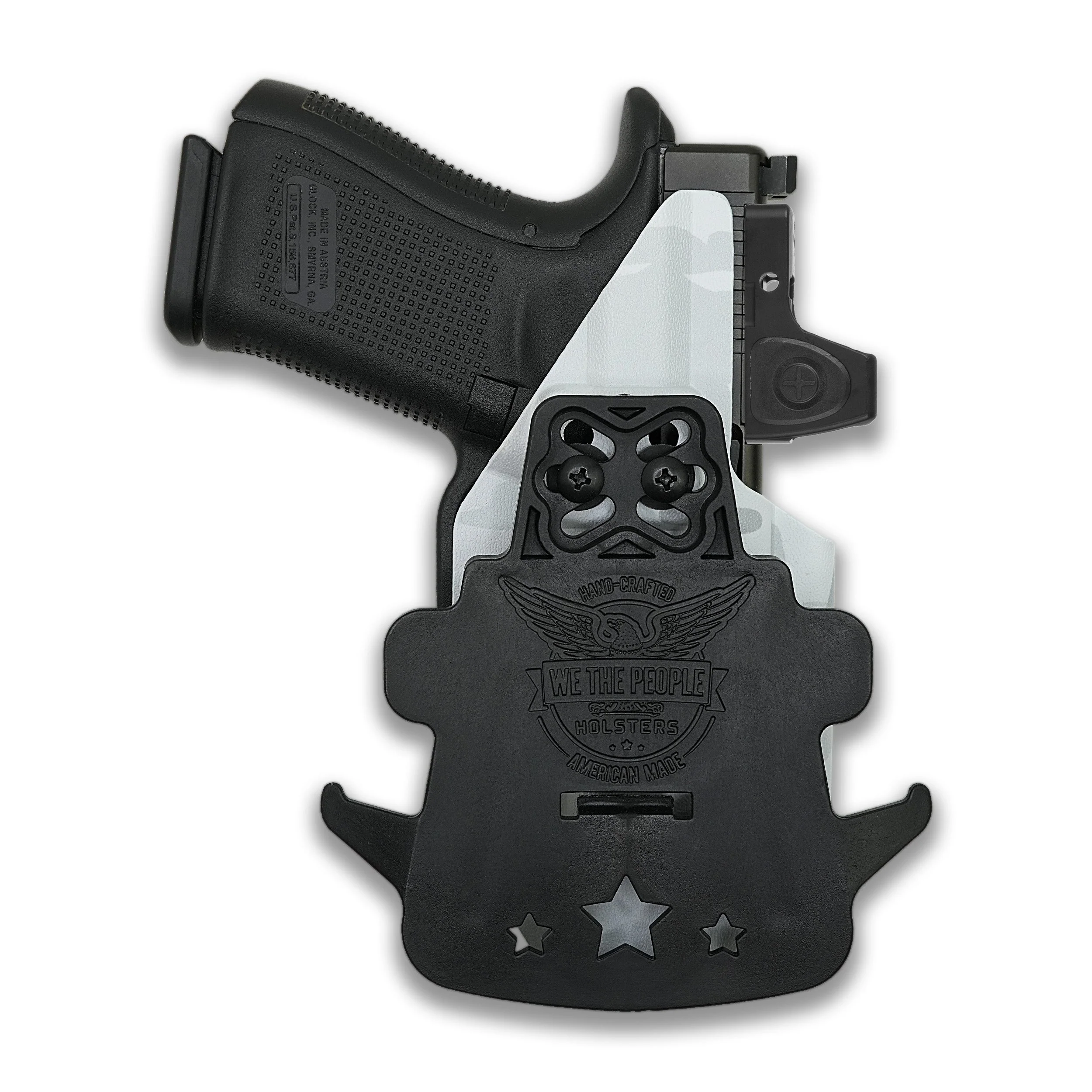 Colt 1911 4" 45ACP with Surefire X300U-A Light Red Dot Optic Cut OWB Holster - Image 94