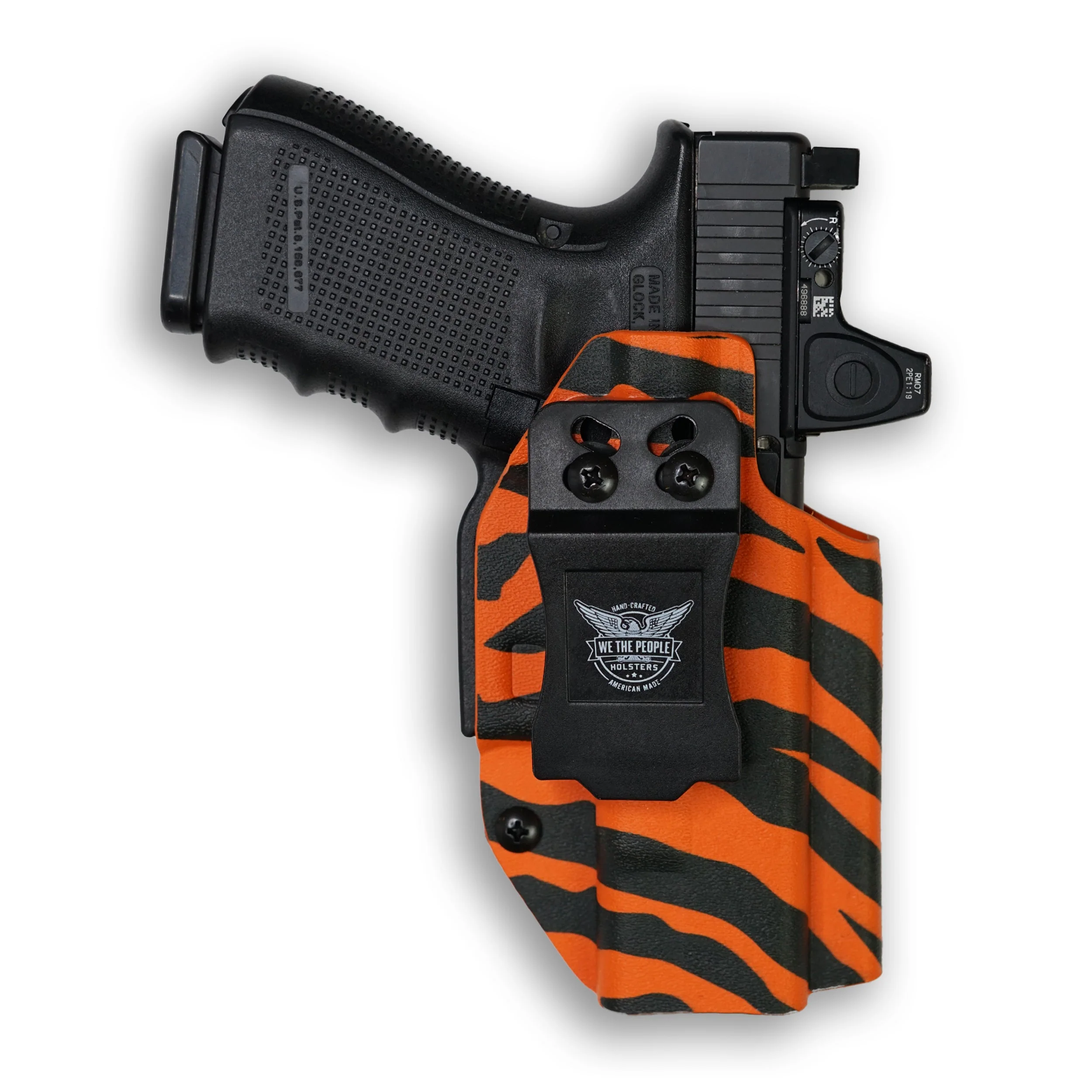 Colt 1911 5" 45ACP with Streamlight TLR-1/1S/HL Light Red Dot Optic Cut IWB Holster - Image 41