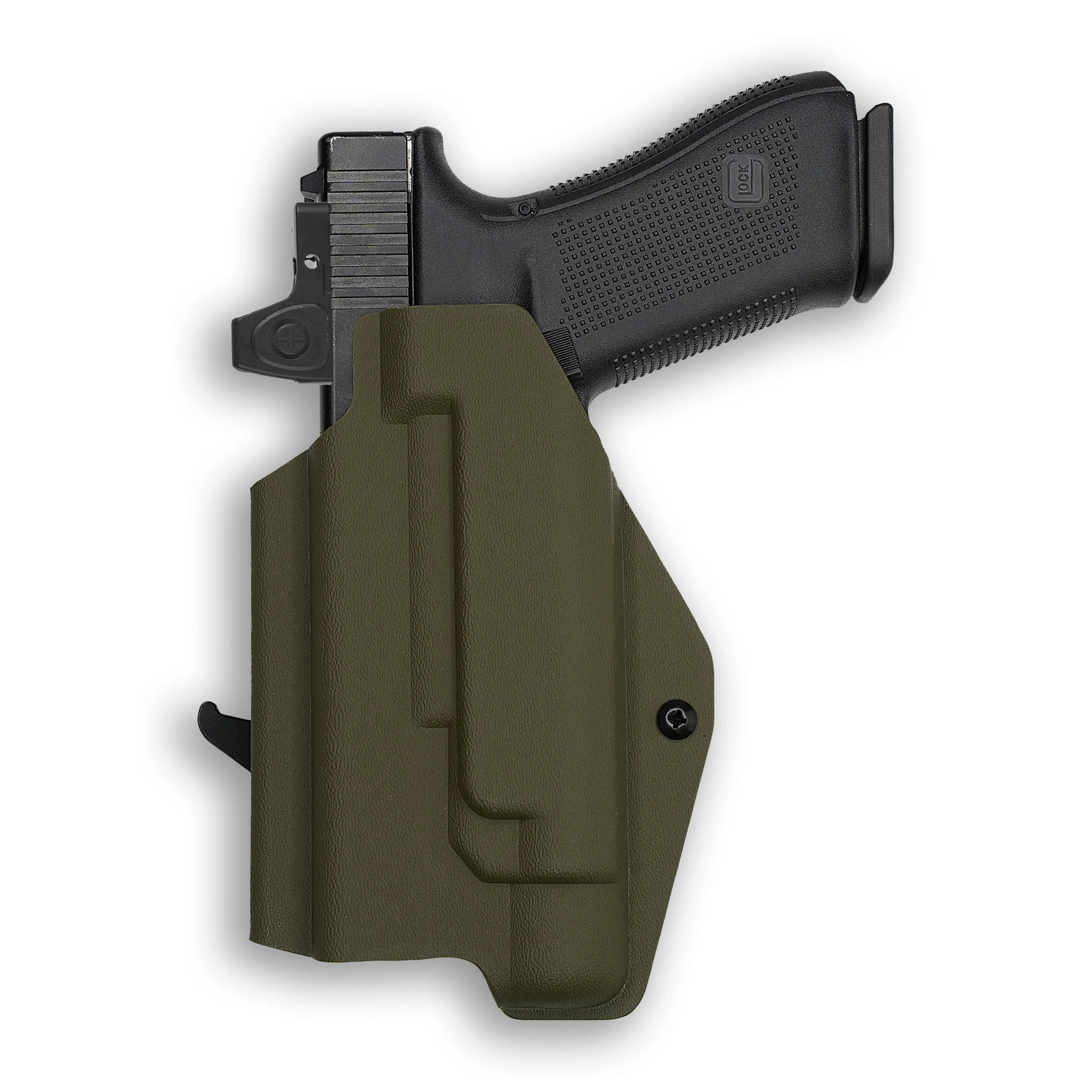 Colt 1911 5" 45ACP with Streamlight TLR-1/1S/HL Light Red Dot Optic Cut OWB Holster - Image 105