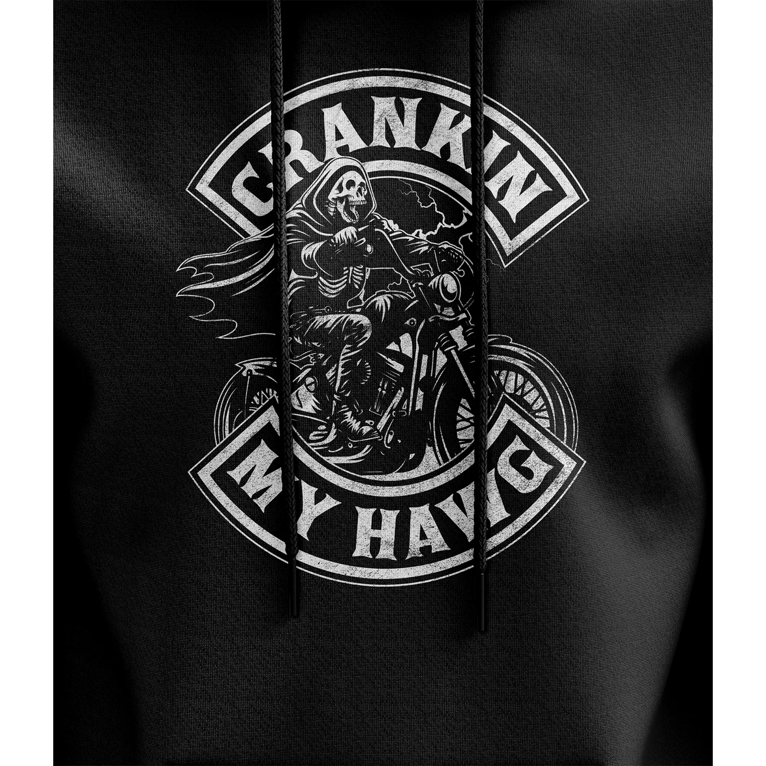 Crankin My Hawg Hoodie - Image 3