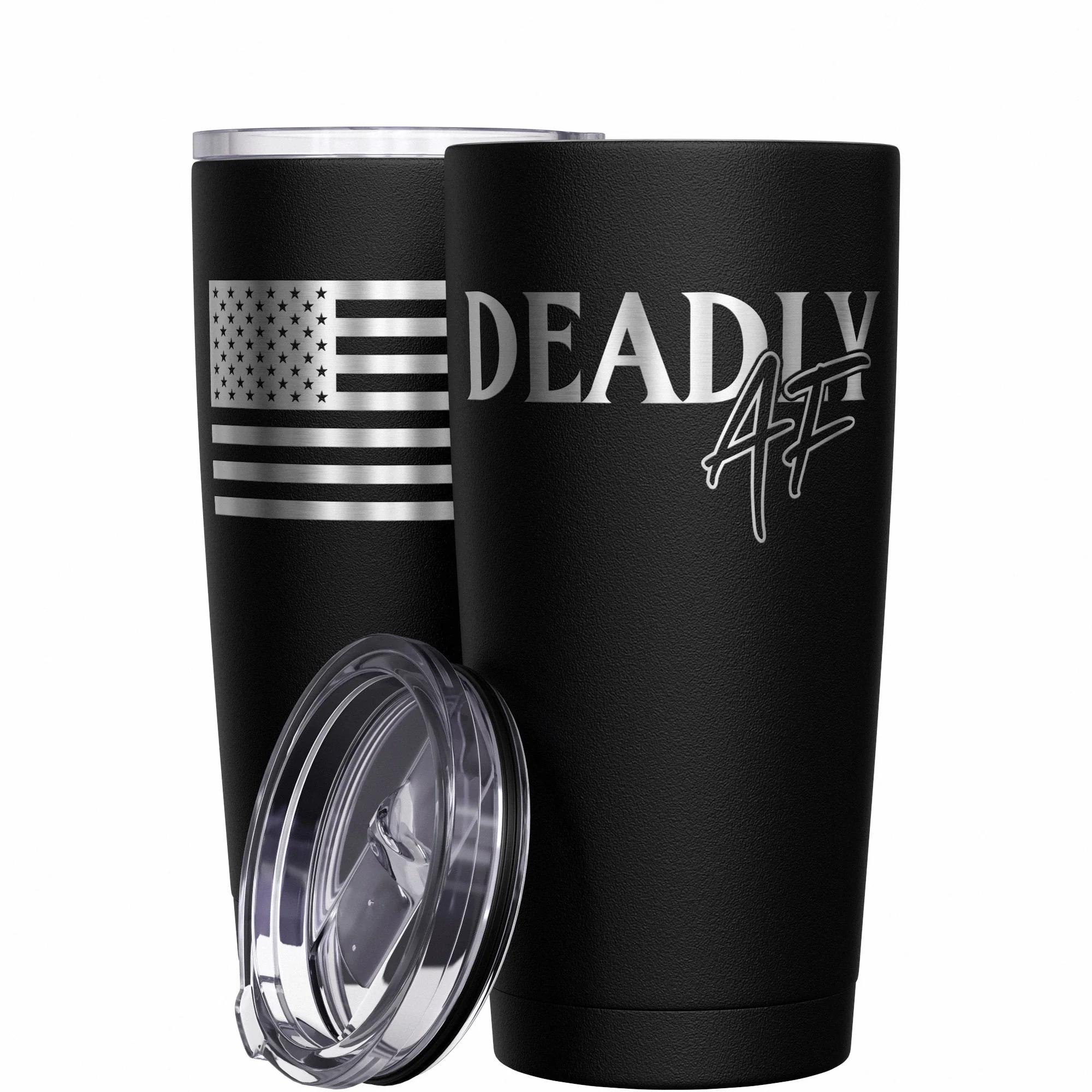 Deadly AF Stainless Steel Tumbler - Image 10