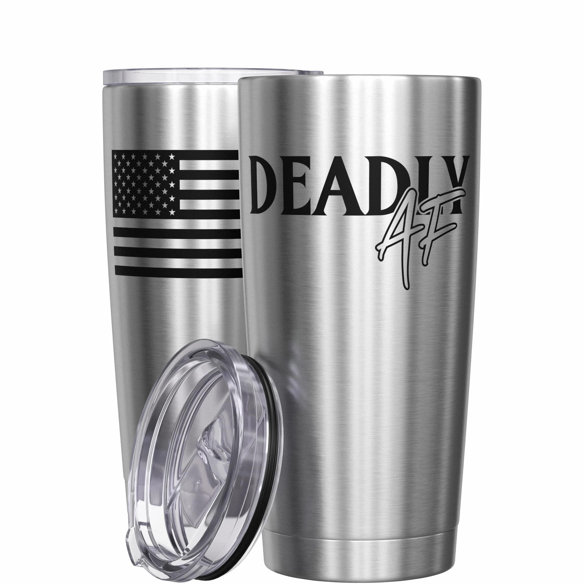 Deadly AF Stainless Steel Tumbler - Image 11