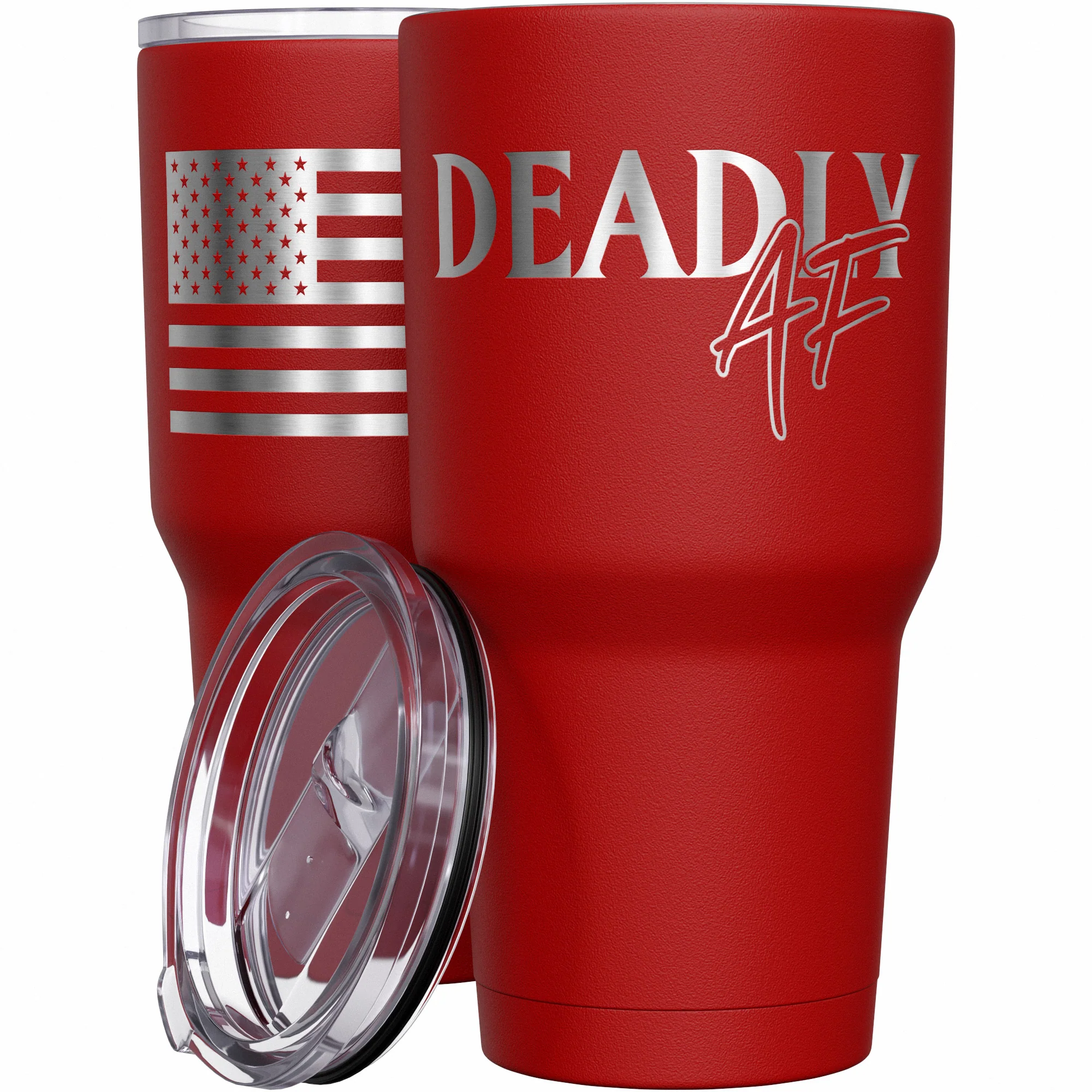 Deadly AF Stainless Steel Tumbler - Image 8
