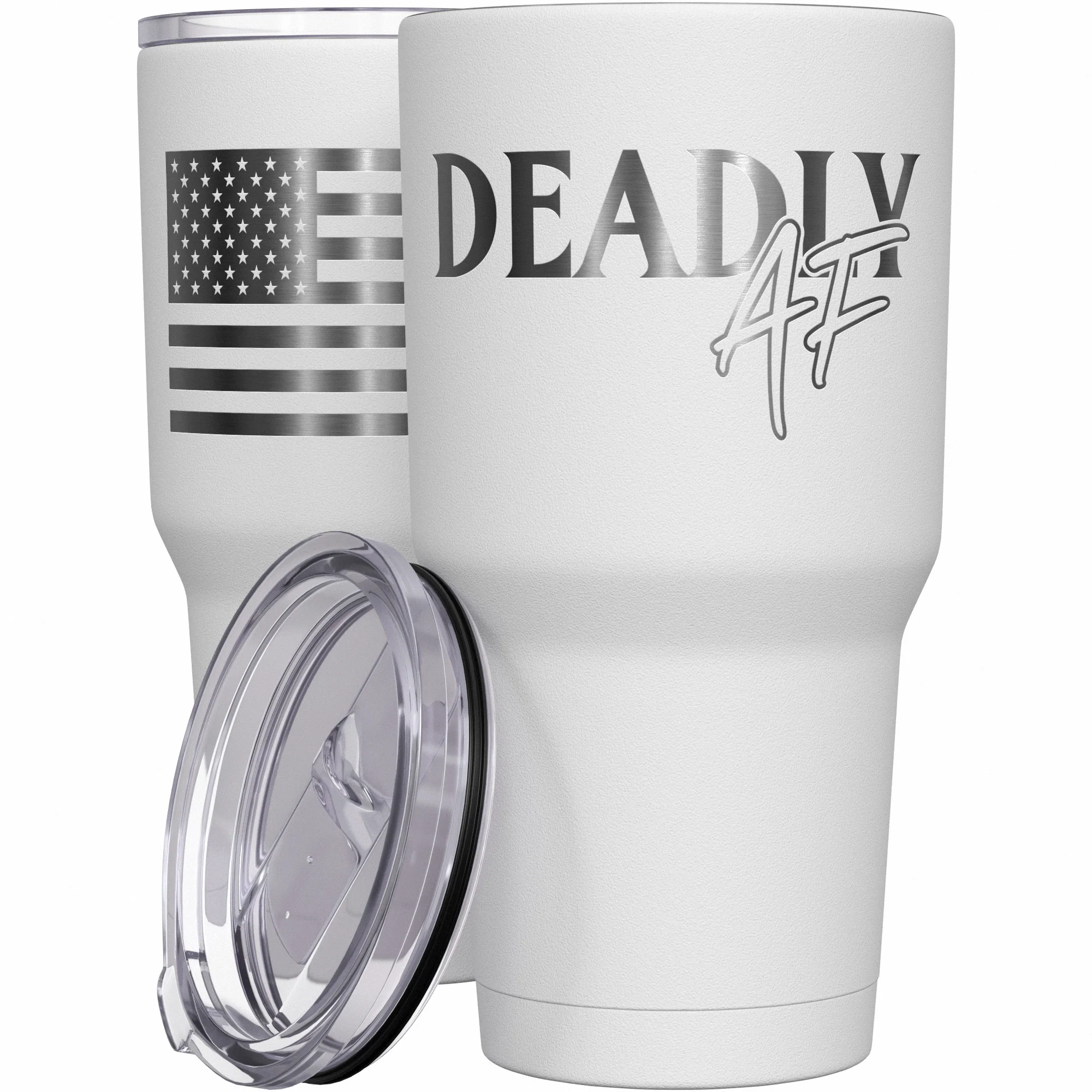 Deadly AF Stainless Steel Tumbler - Image 9