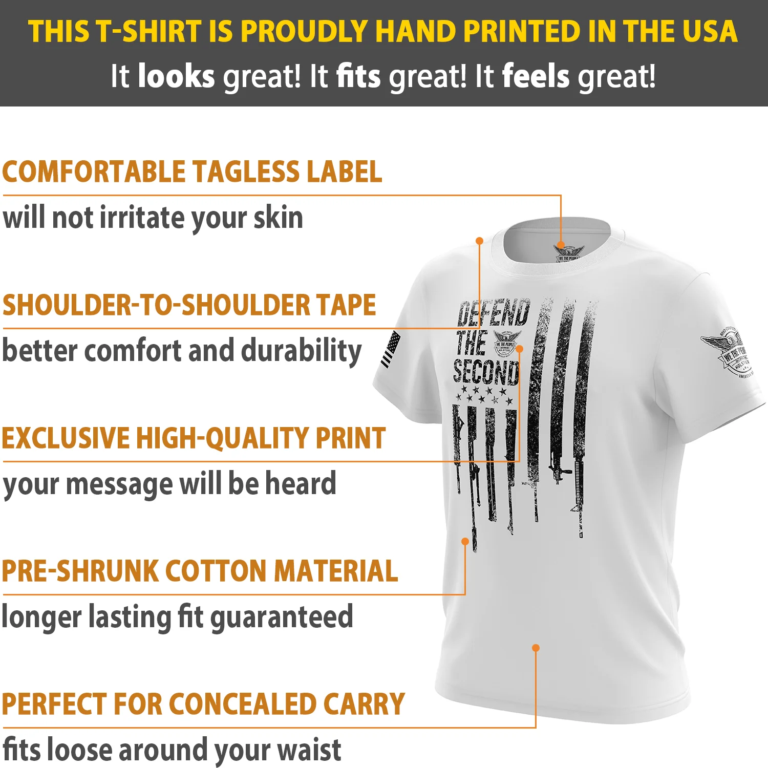 Defend The Second Flag Short Sleeve Shirt - Image 12