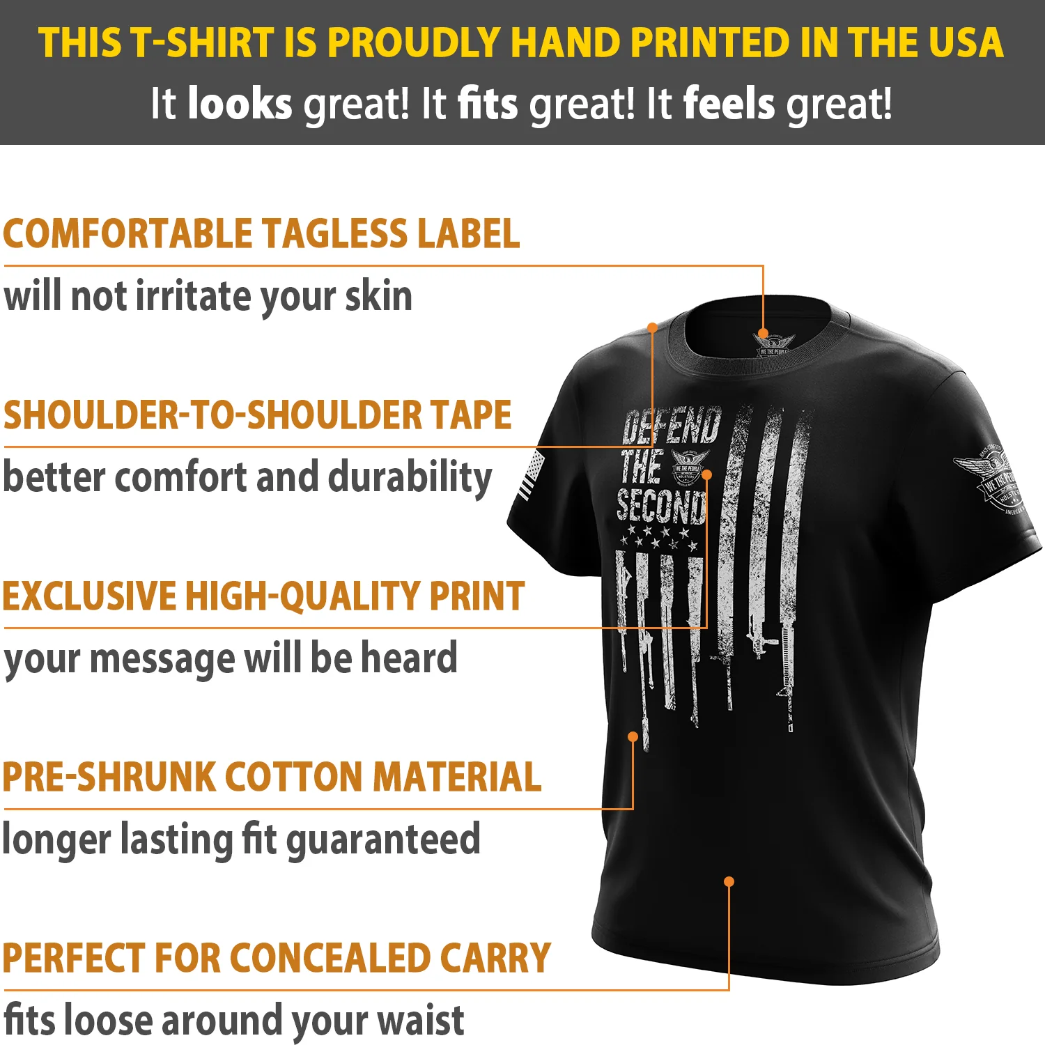 Defend The Second Flag Short Sleeve Shirt - Image 6