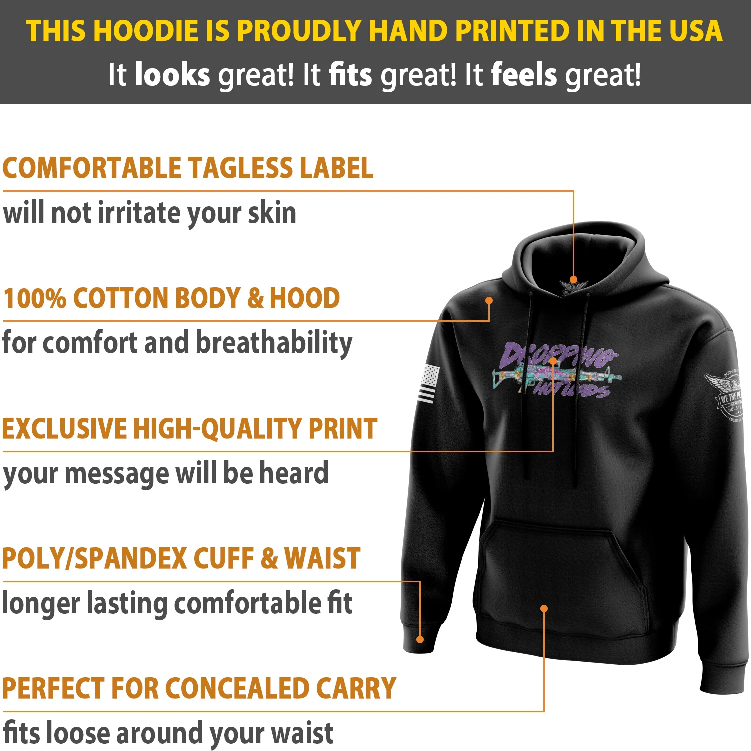 Dropping Hot Loads Hoodie - Image 5