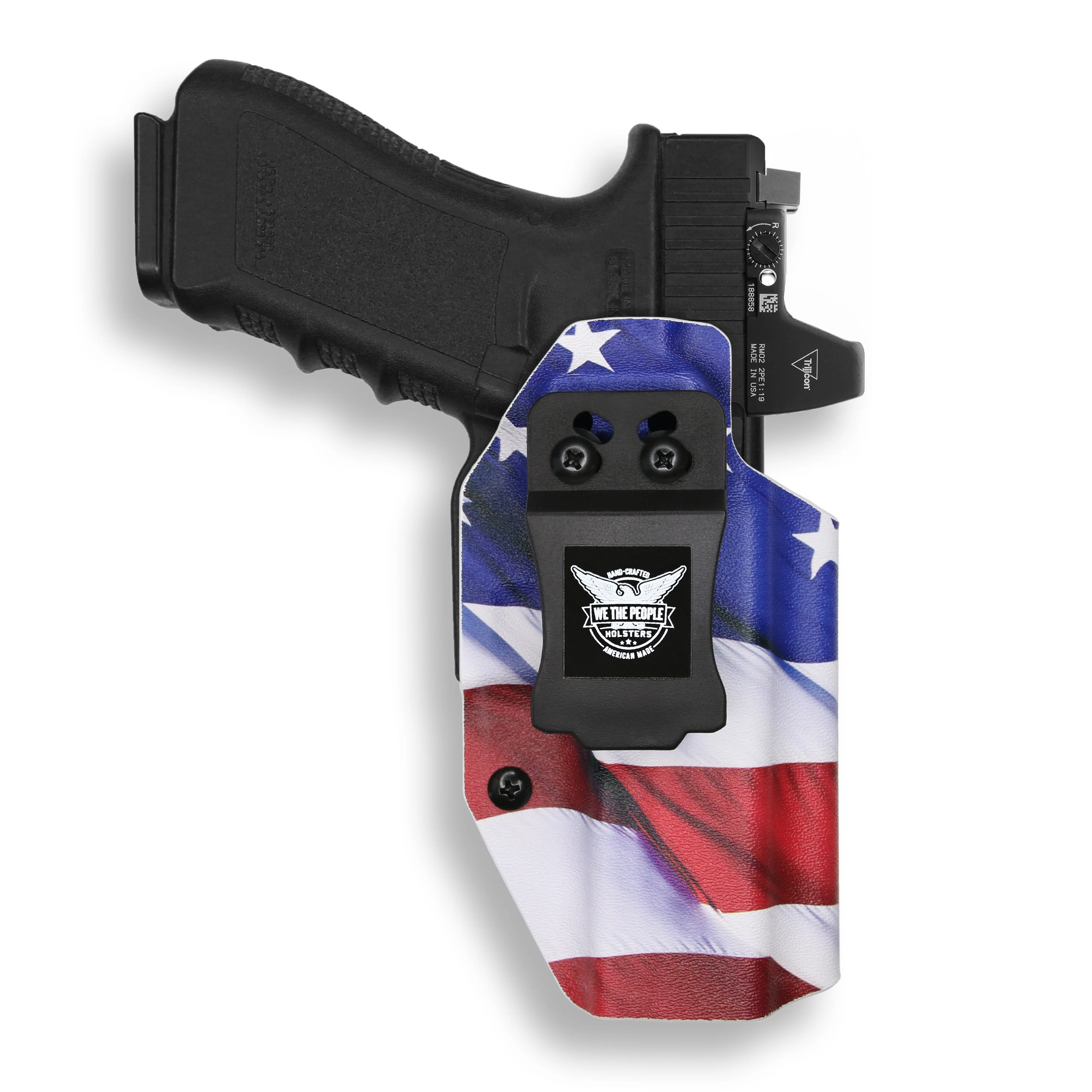 Glock 22 Gen 1-4 MOS Red Dot Optic Cut IWB Holster - Image 11