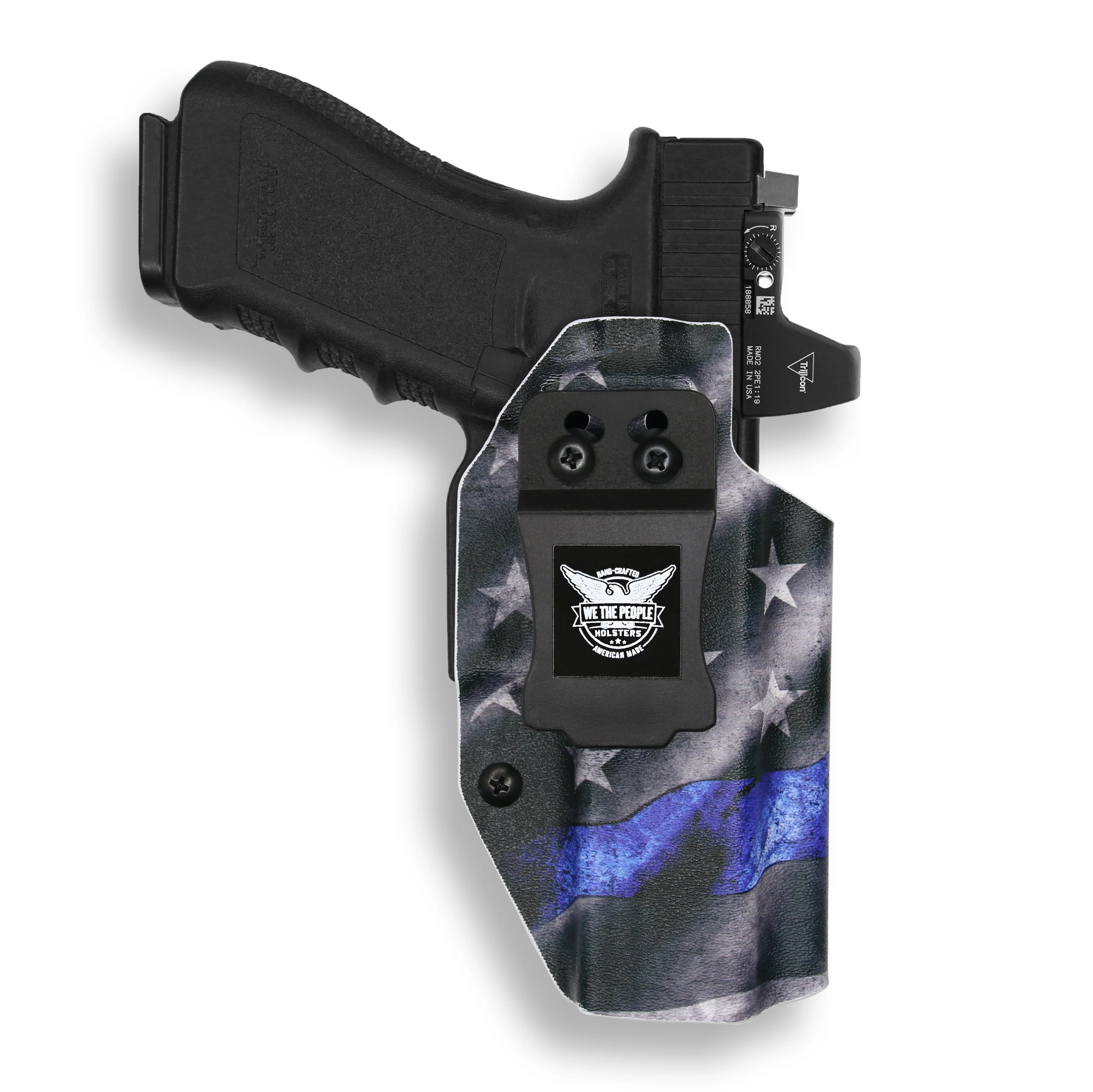 Glock 22 Gen 1-4 MOS Red Dot Optic Cut IWB Holster - Image 13