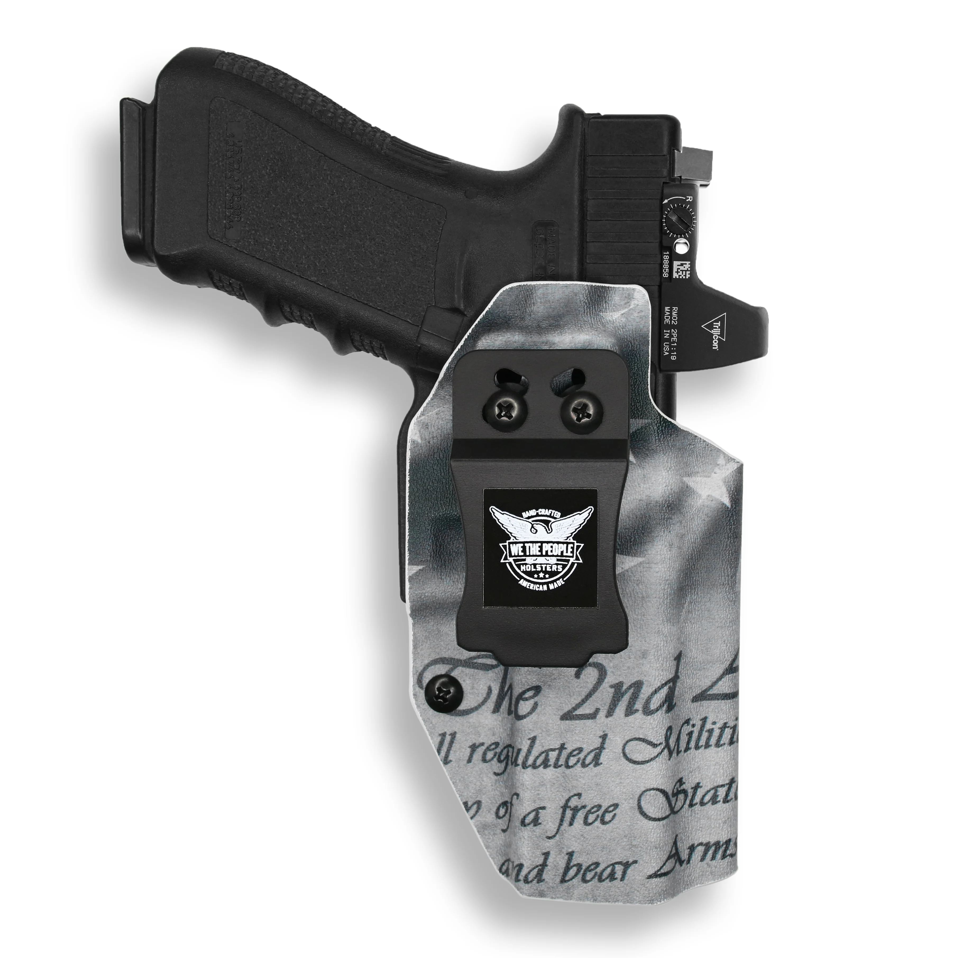 Glock 22 Gen 1-4 MOS Red Dot Optic Cut IWB Holster - Image 33