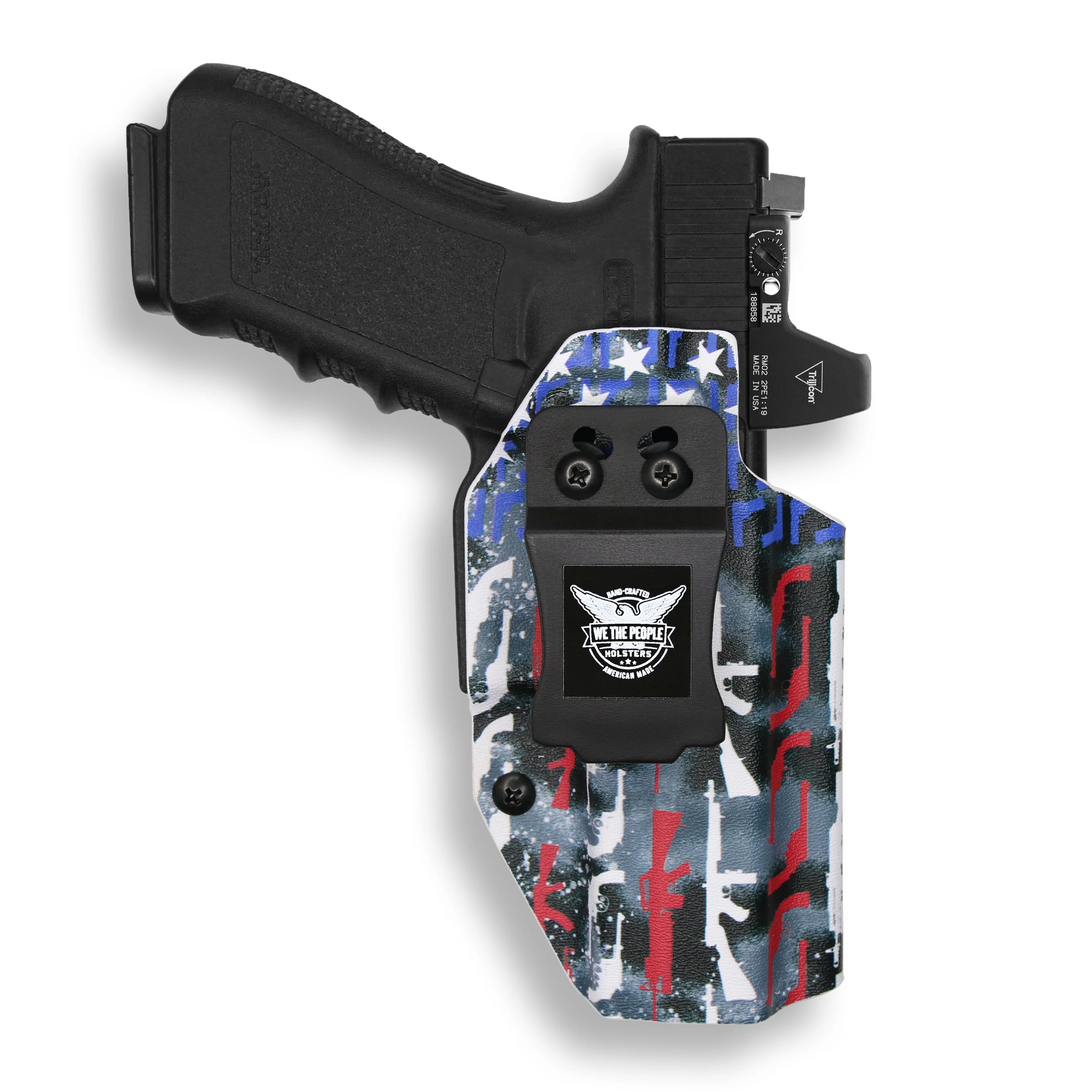 Glock 22 Gen 1-4 MOS Red Dot Optic Cut IWB Holster - Image 35