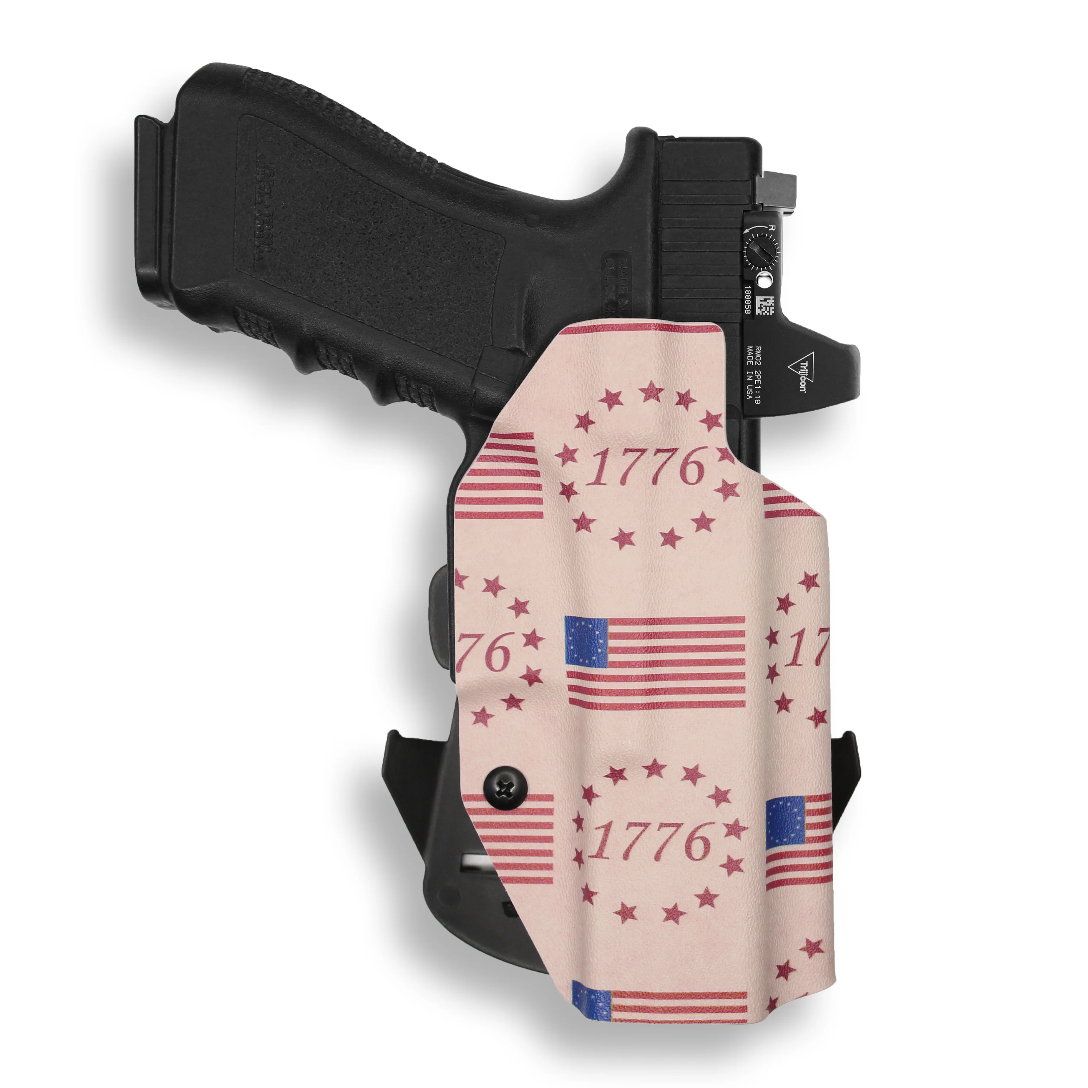 Glock 22 Gen 1-4 MOS Red Dot Optic Cut OWB Holster - Image 31