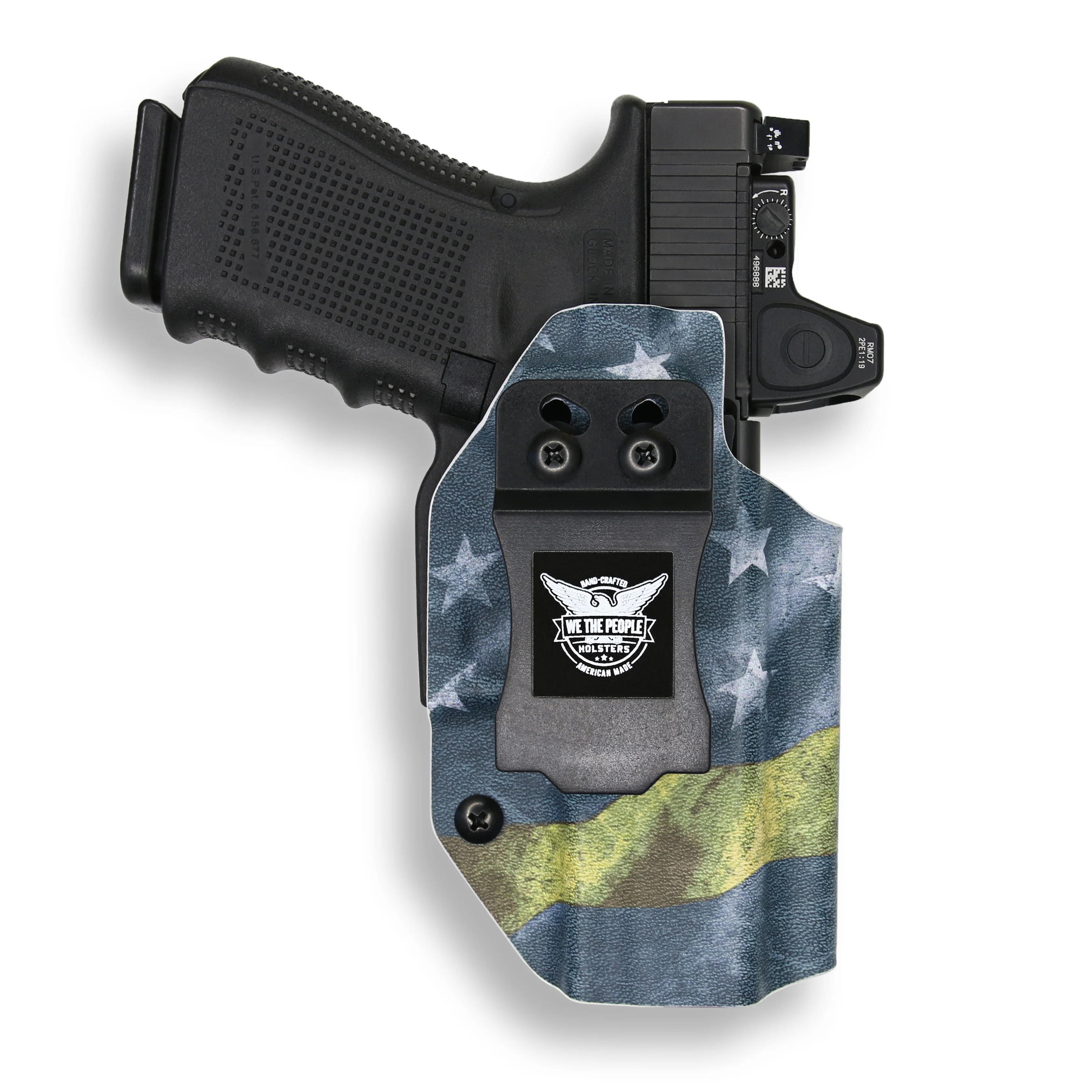 Glock 22 Gen 1-4 MOS with Streamlight TLR-7/7A/7X Light Red Dot Optic Cut IWB Holster - Image 17