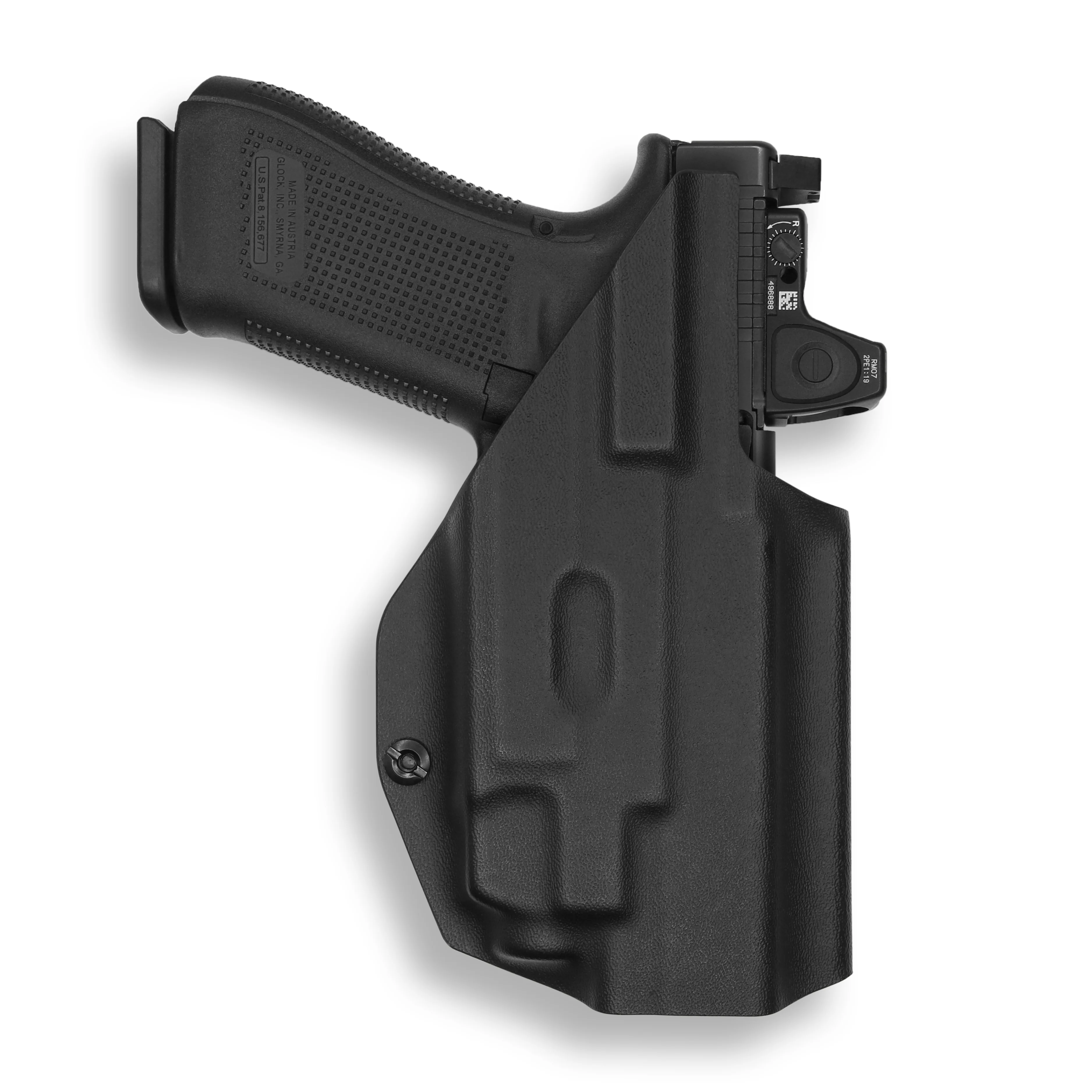 Glock 22 Gen 1-4 MOS with Streamlight TLR-7/7A/7X Light Red Dot Optic Cut IWB Holster - Image 4