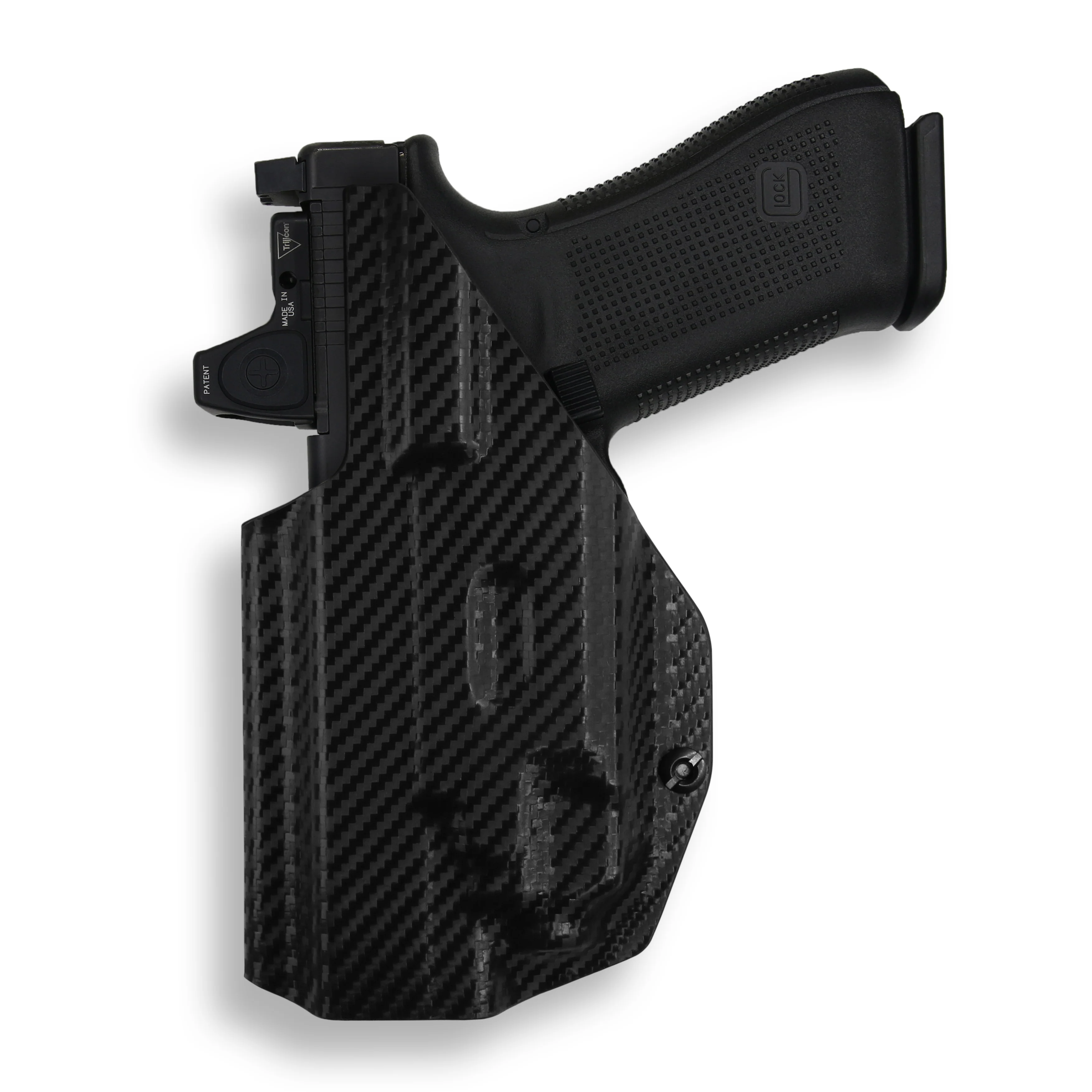Glock 22 Gen 1-4 MOS with Streamlight TLR-7/7A/7X Light Red Dot Optic Cut IWB Holster - Image 8