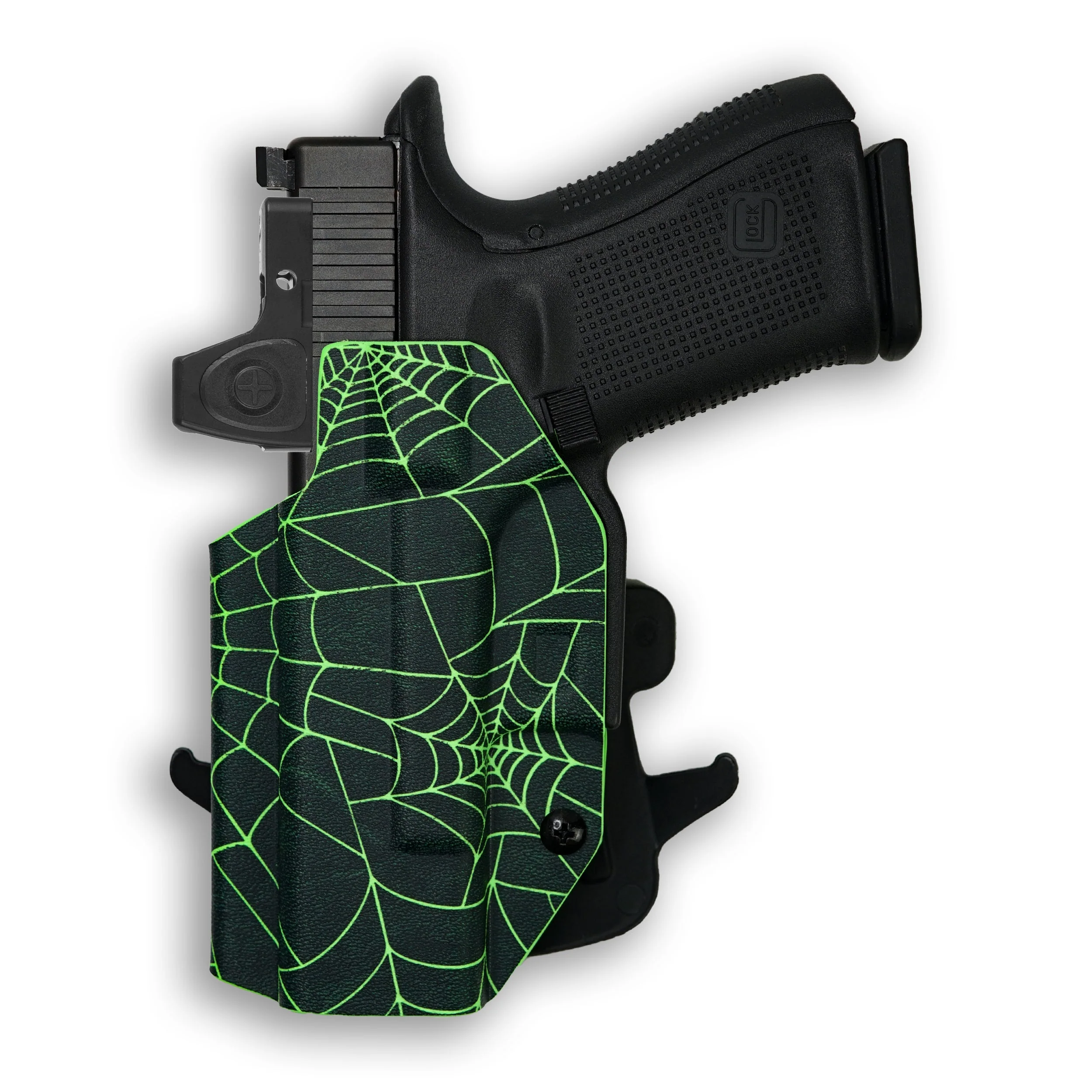 Glock 22 Gen 1-4 MOS with Streamlight TLR-7/7A/7X Light Red Dot Optic Cut OWB Holster - Image 81