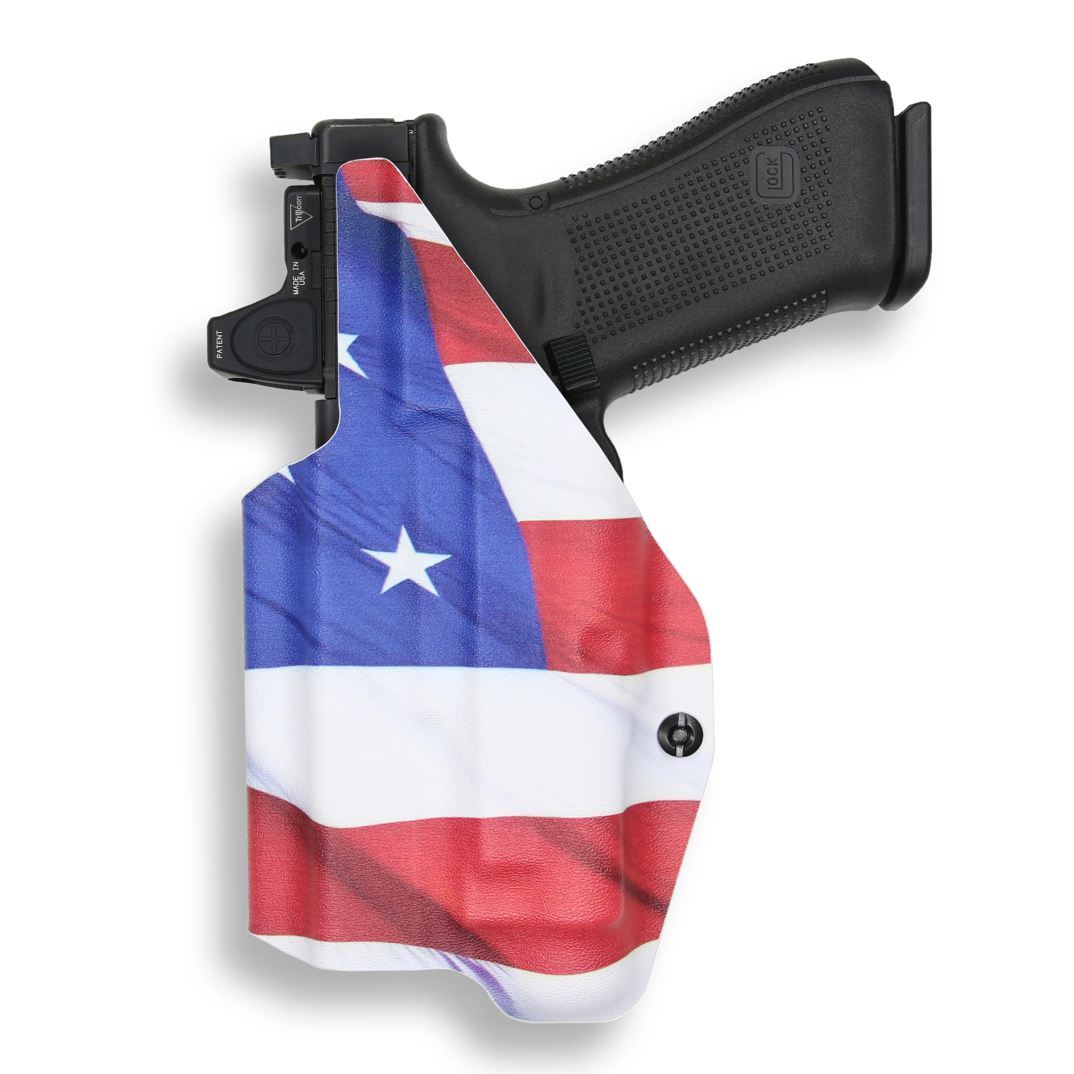 Glock 22 Gen 5 MOS with Streamlight TLR-1/1S/HL Light Red Dot Optic Cut IWB Holster - Image 10