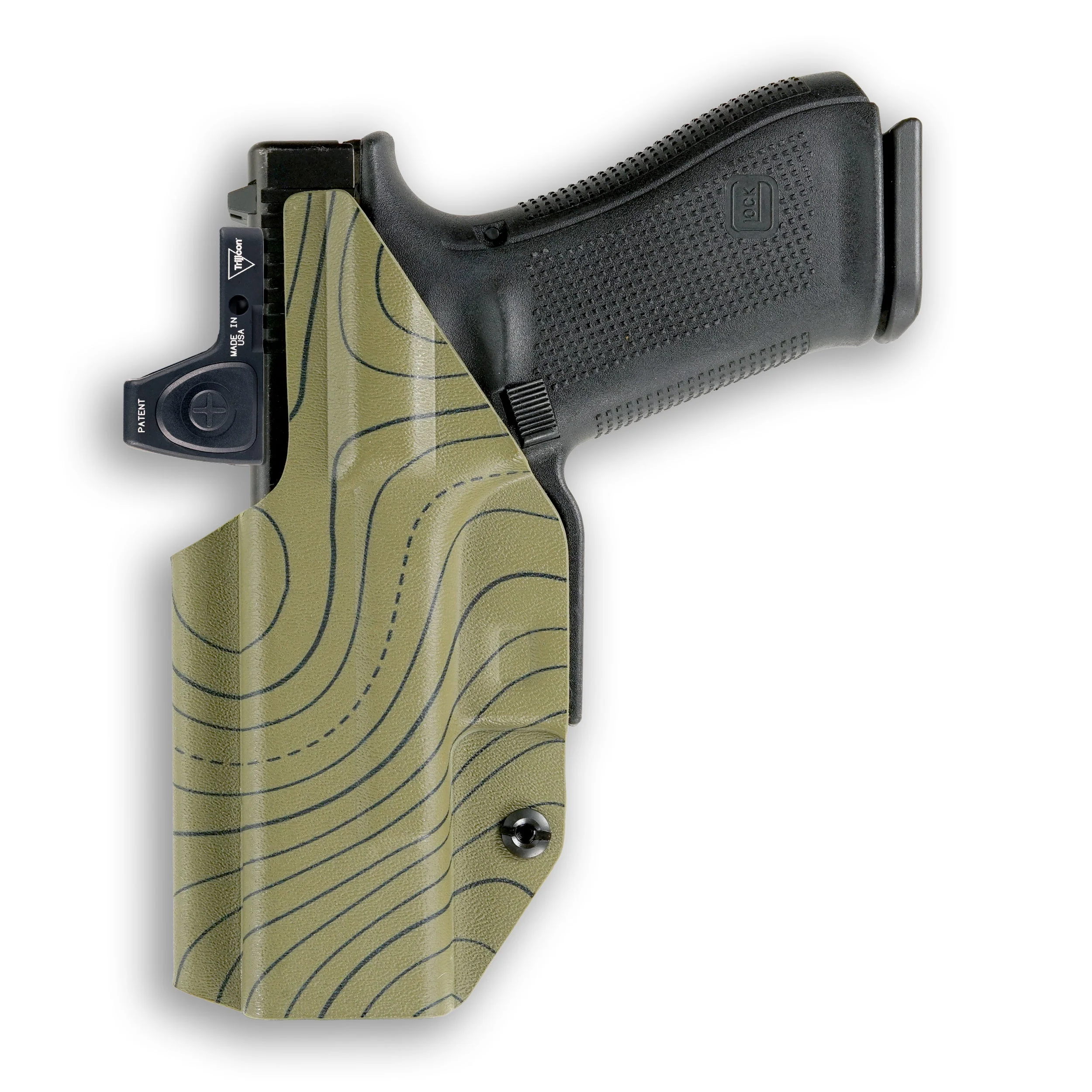 Glock 22 Gen 5 MOS with Streamlight TLR-1/1S/HL Light Red Dot Optic Cut IWB Holster - Image 109