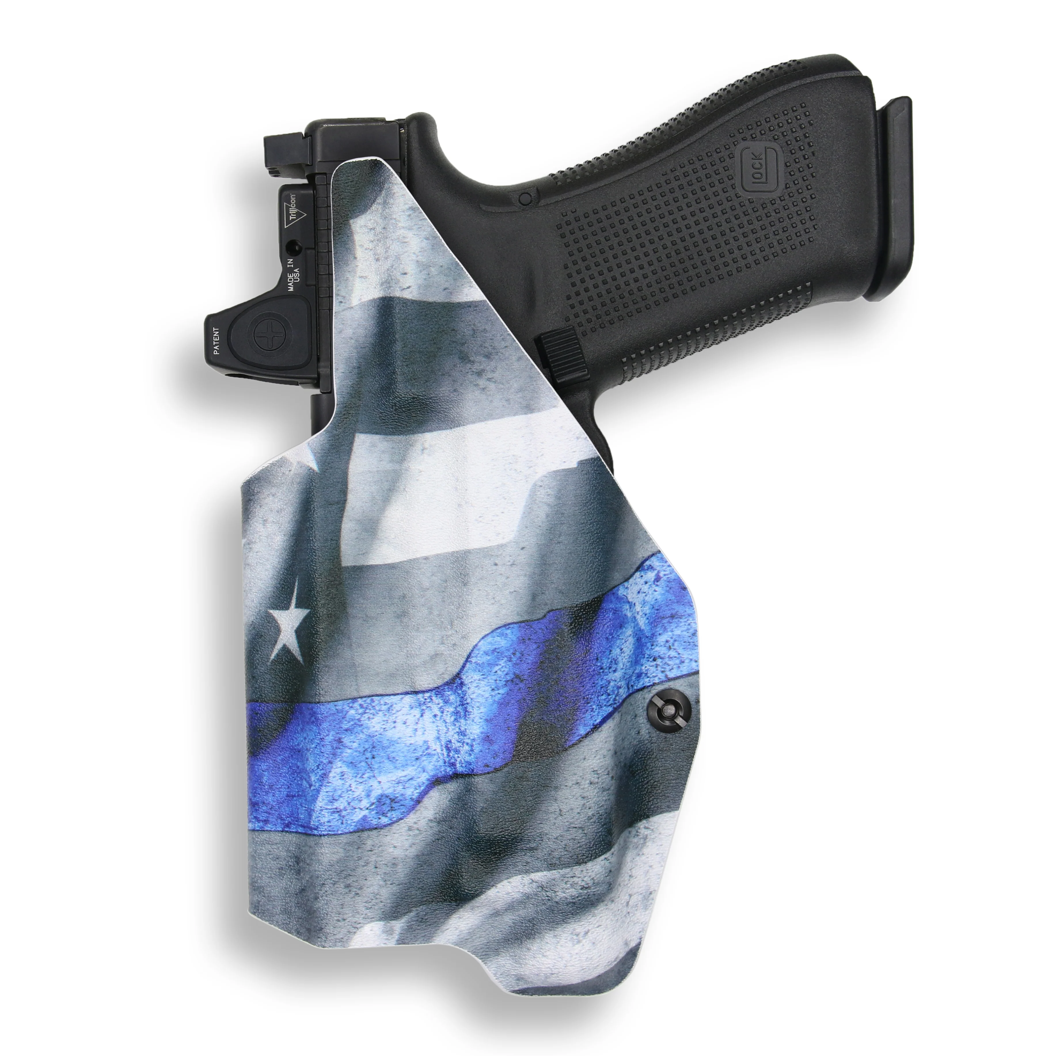 Glock 22 Gen 5 MOS with Streamlight TLR-1/1S/HL Light Red Dot Optic Cut IWB Holster - Image 14