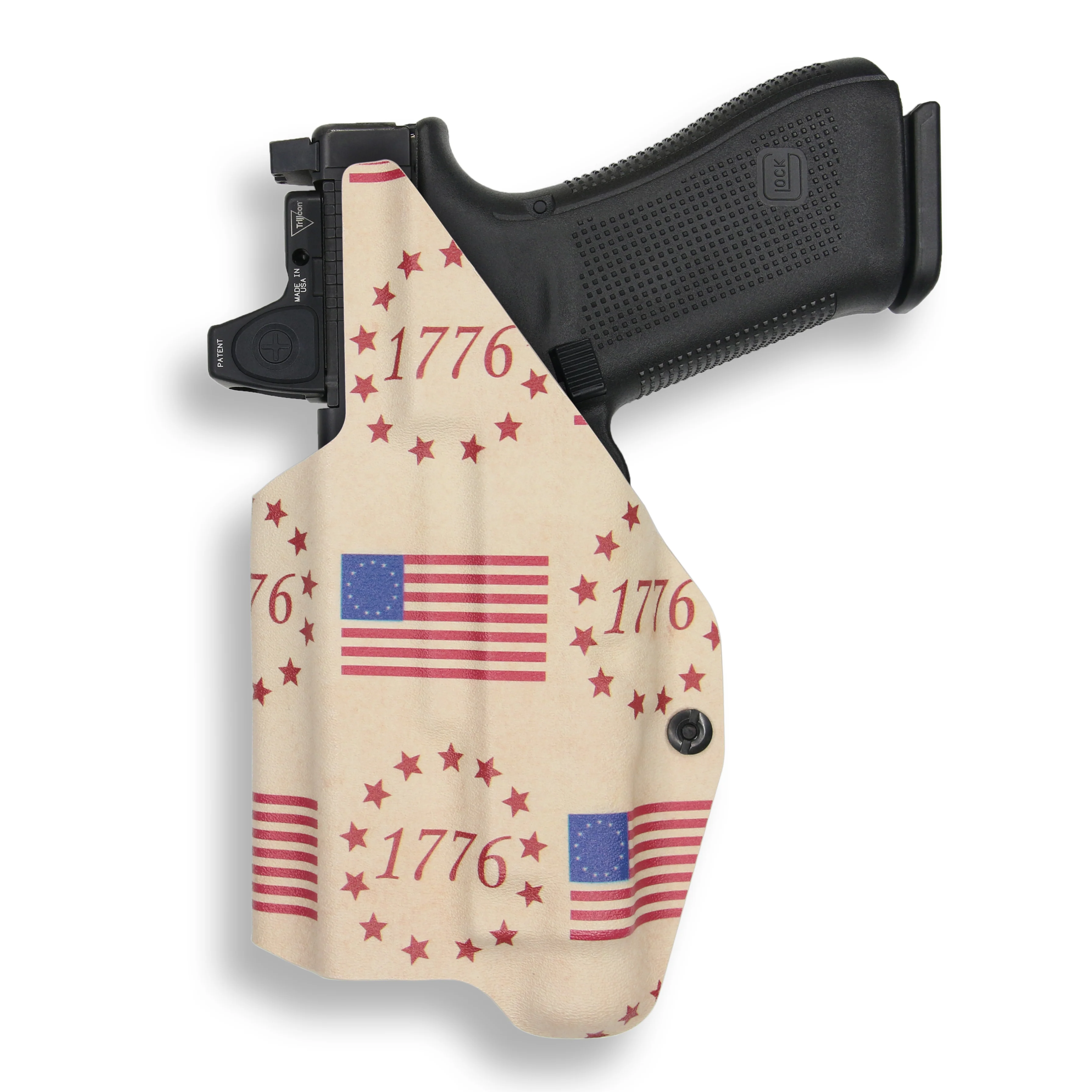 Glock 22 Gen 5 MOS with Streamlight TLR-1/1S/HL Light Red Dot Optic Cut IWB Holster - Image 33