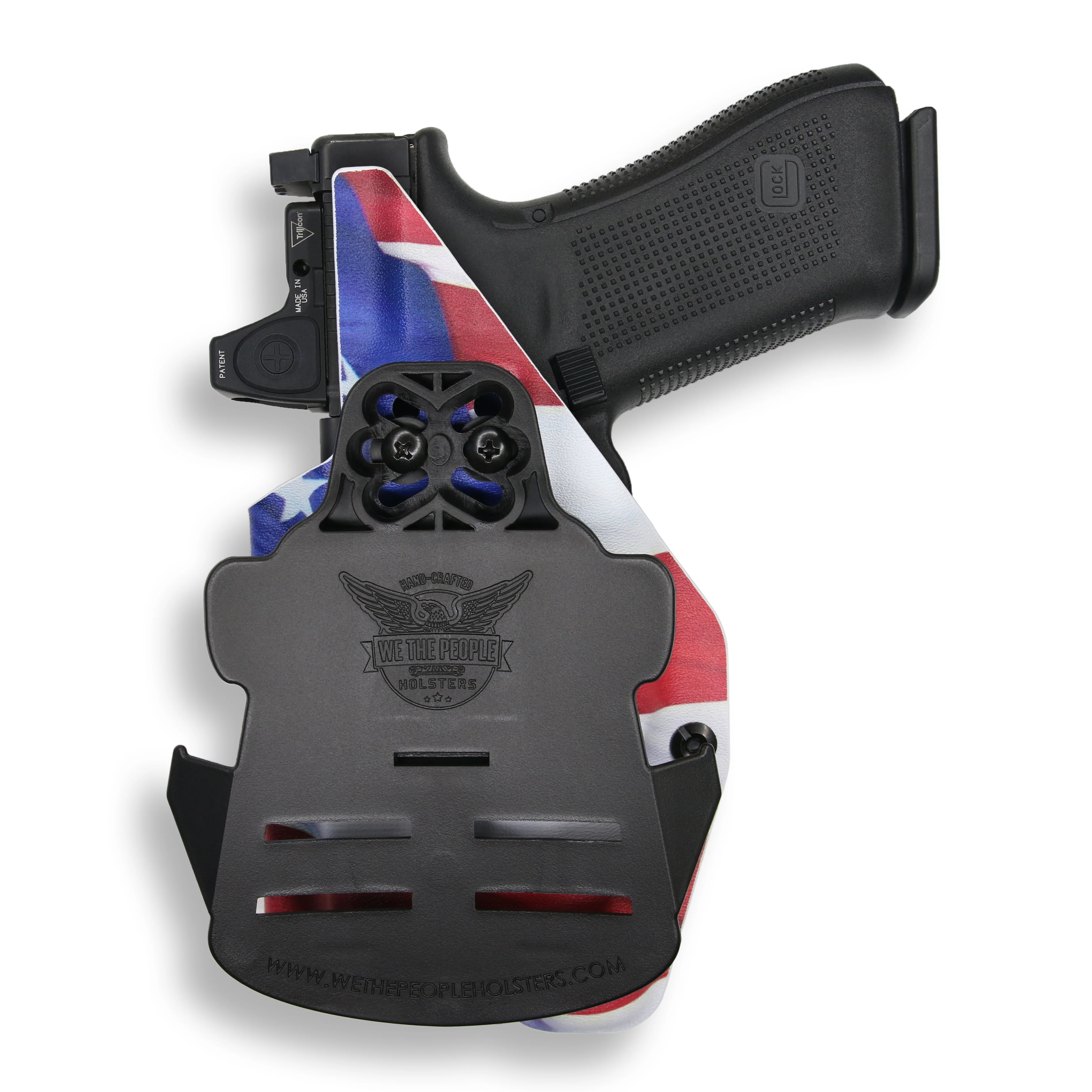 Glock 22 Gen 5 MOS with Streamlight TLR-1/1S/HL Light Red Dot Optic Cut OWB Holster - Image 10