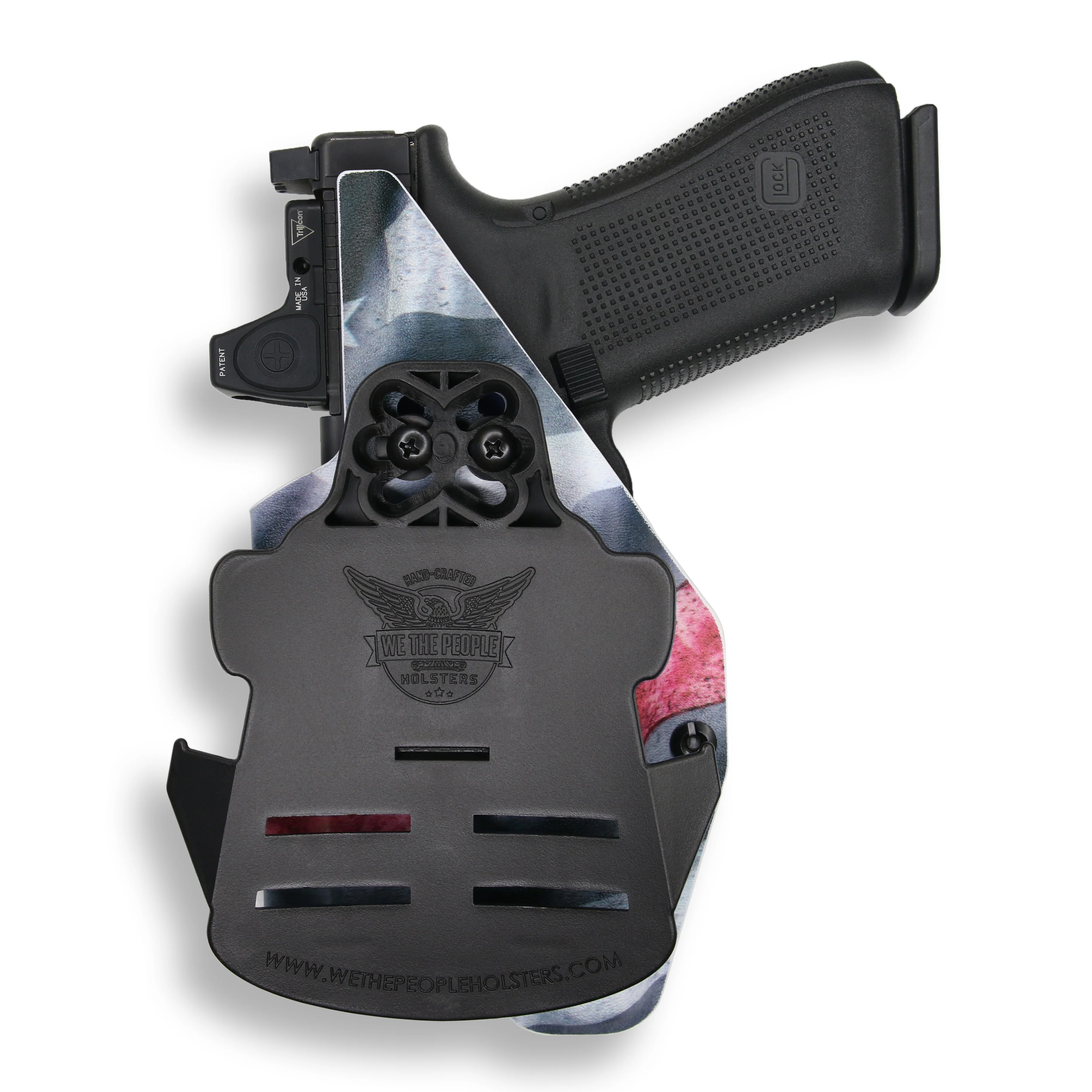 Glock 22 Gen 5 MOS with Streamlight TLR-1/1S/HL Light Red Dot Optic Cut OWB Holster - Image 16