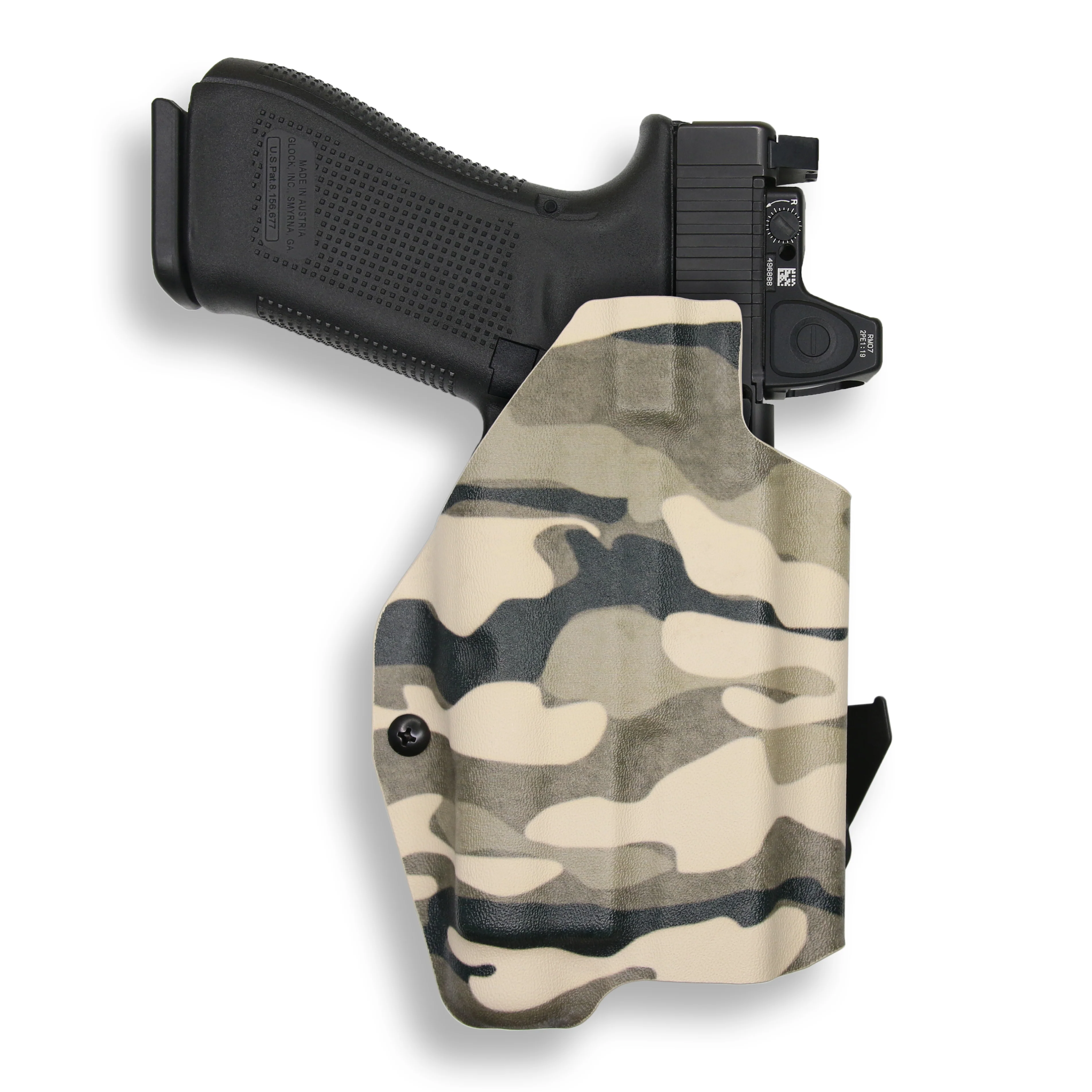 Glock 22 Gen 5 MOS with Streamlight TLR-1/1S/HL Light Red Dot Optic Cut OWB Holster - Image 19