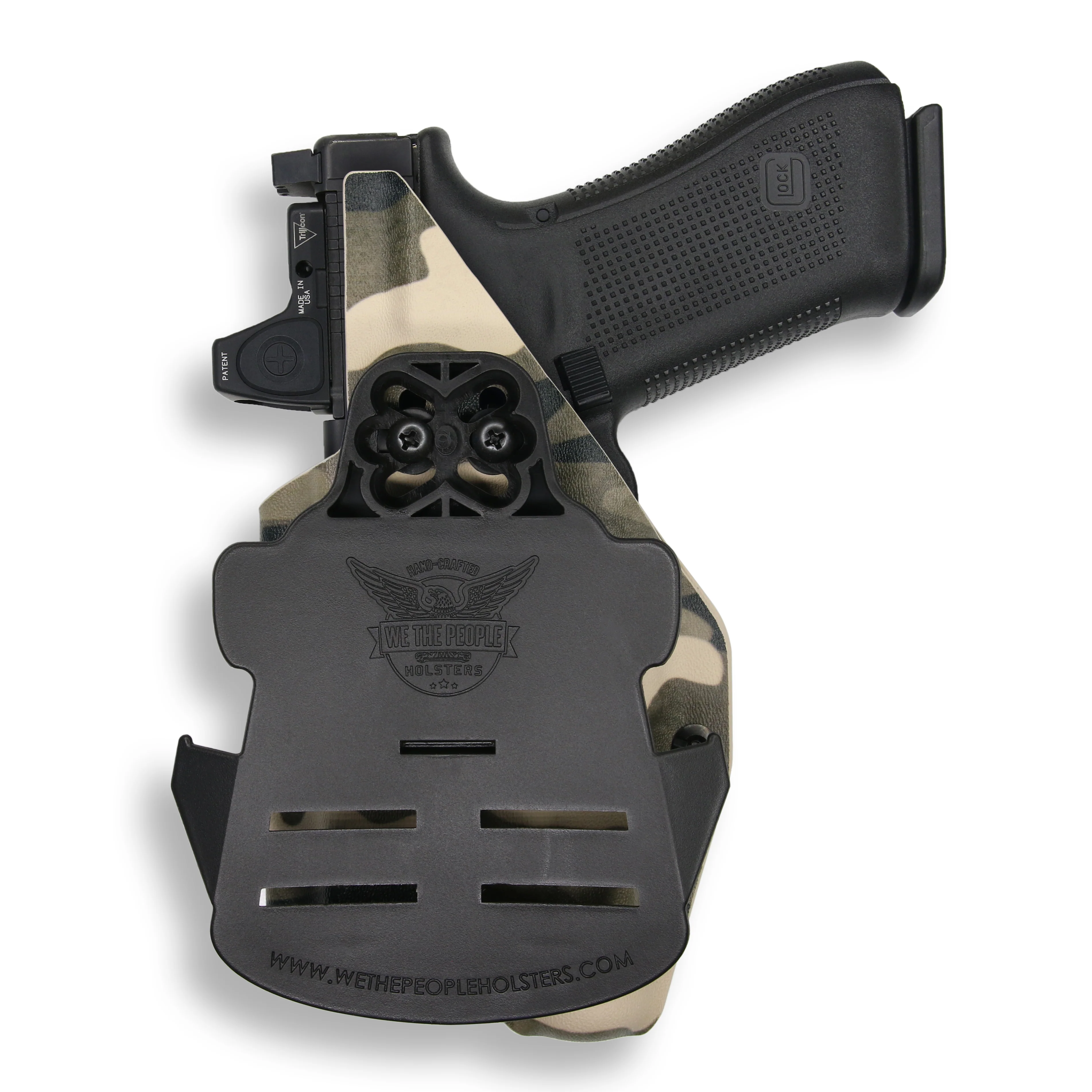 Glock 22 Gen 5 MOS with Streamlight TLR-1/1S/HL Light Red Dot Optic Cut OWB Holster - Image 20