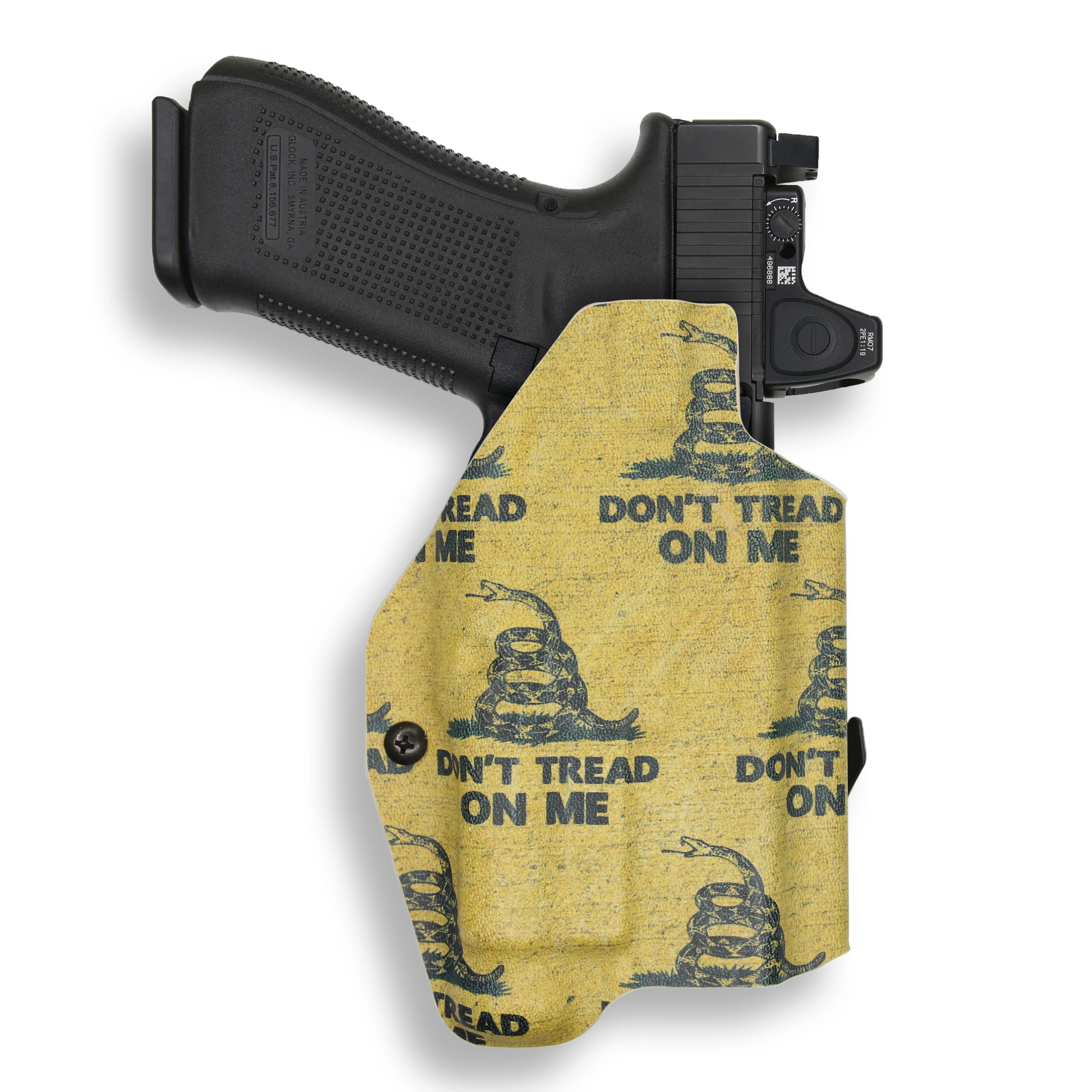 Glock 22 Gen 5 MOS with Streamlight TLR-1/1S/HL Light Red Dot Optic Cut OWB Holster - Image 31