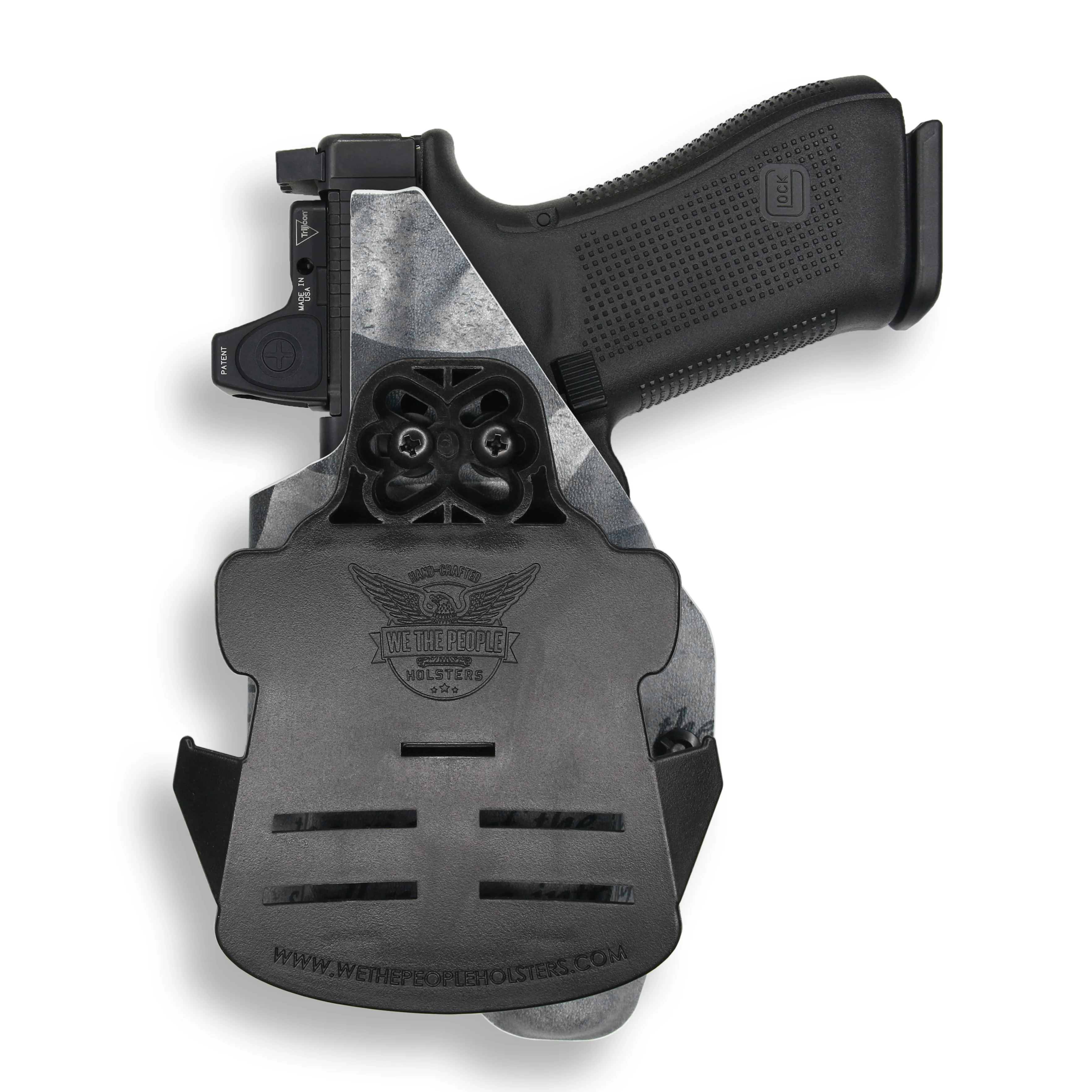 Glock 22 Gen 5 MOS with Streamlight TLR-1/1S/HL Light Red Dot Optic Cut OWB Holster - Image 34