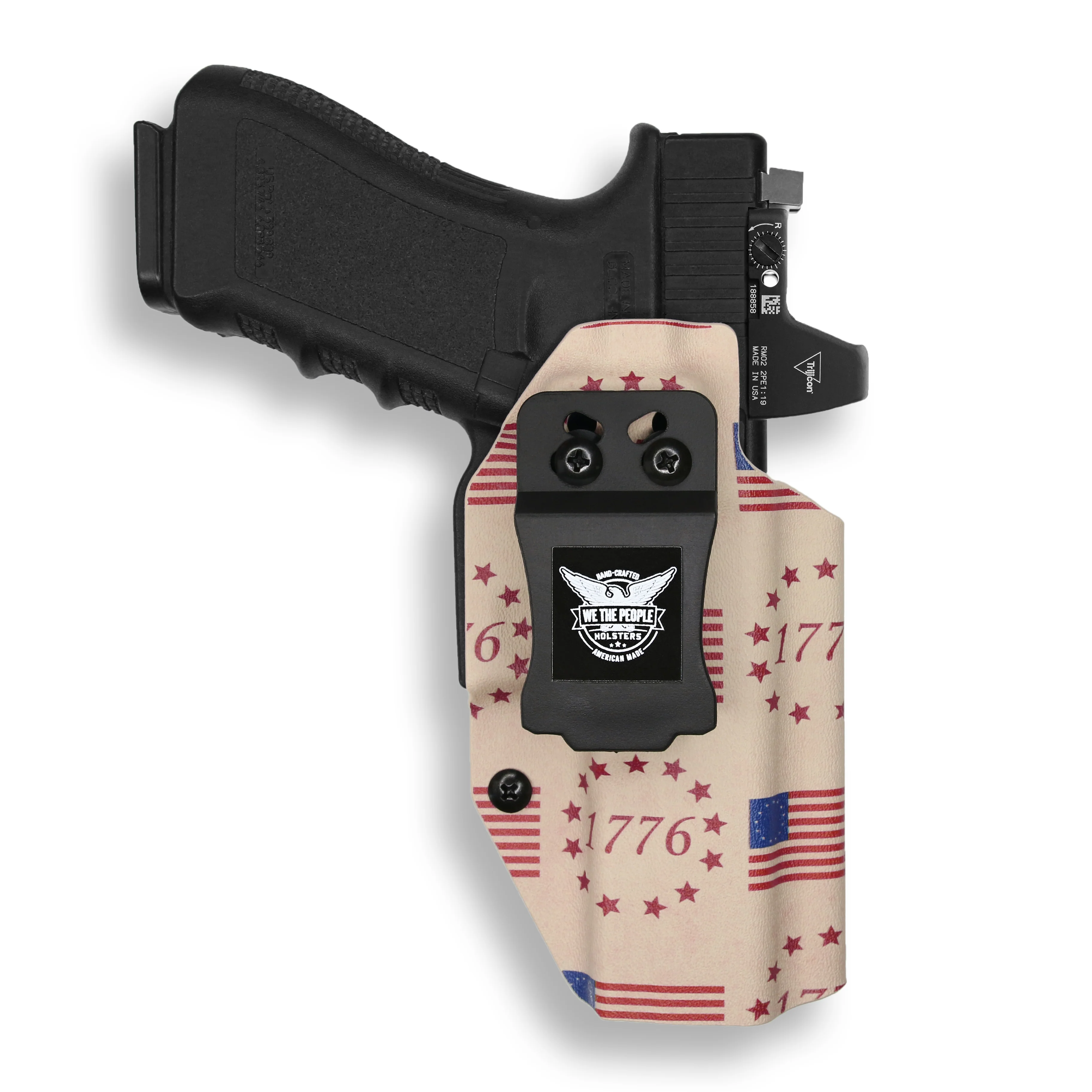 Glock 31 MOS Red Dot Optic Cut IWB Holster - Image 31