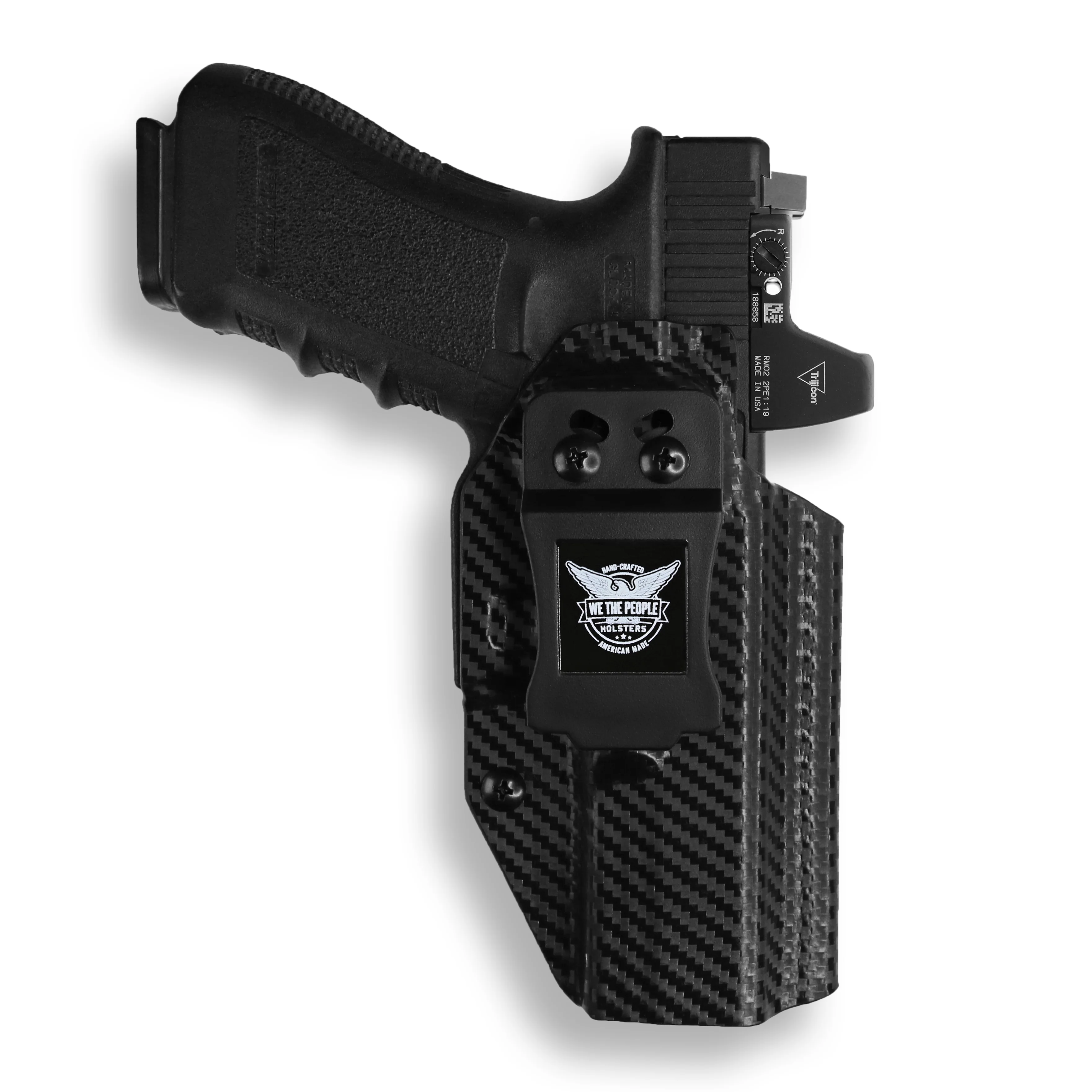 Glock 31 MOS Red Dot Optic Cut IWB Holster - Image 5