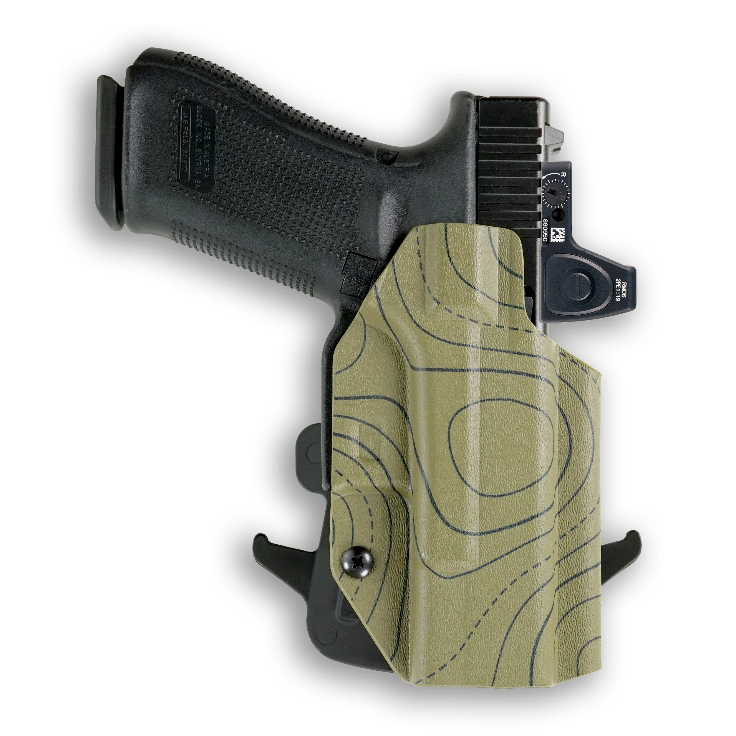 Glock 31 MOS Red Dot Optic Cut OWB Holster - Image 107