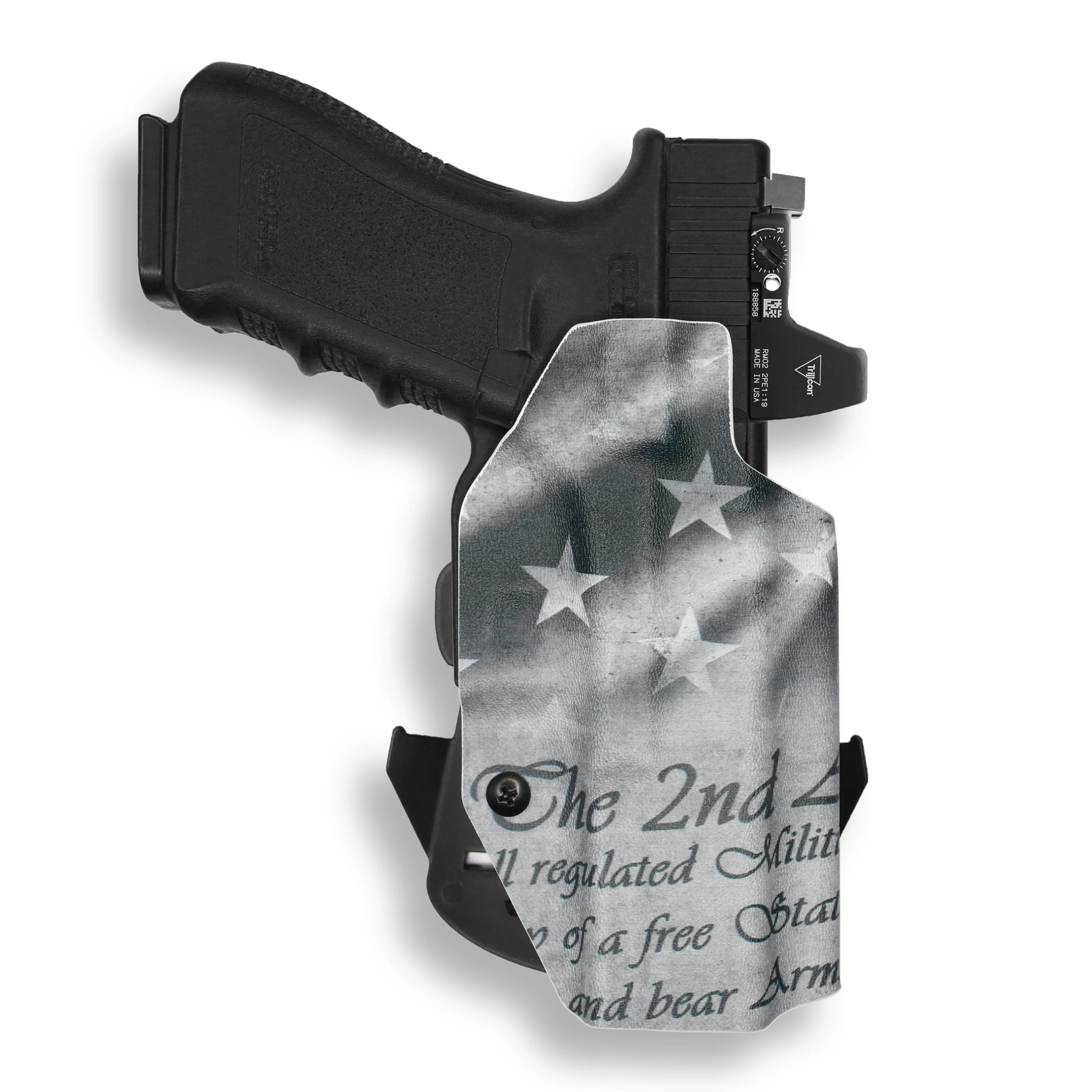 Glock 31 MOS Red Dot Optic Cut OWB Holster - Image 33