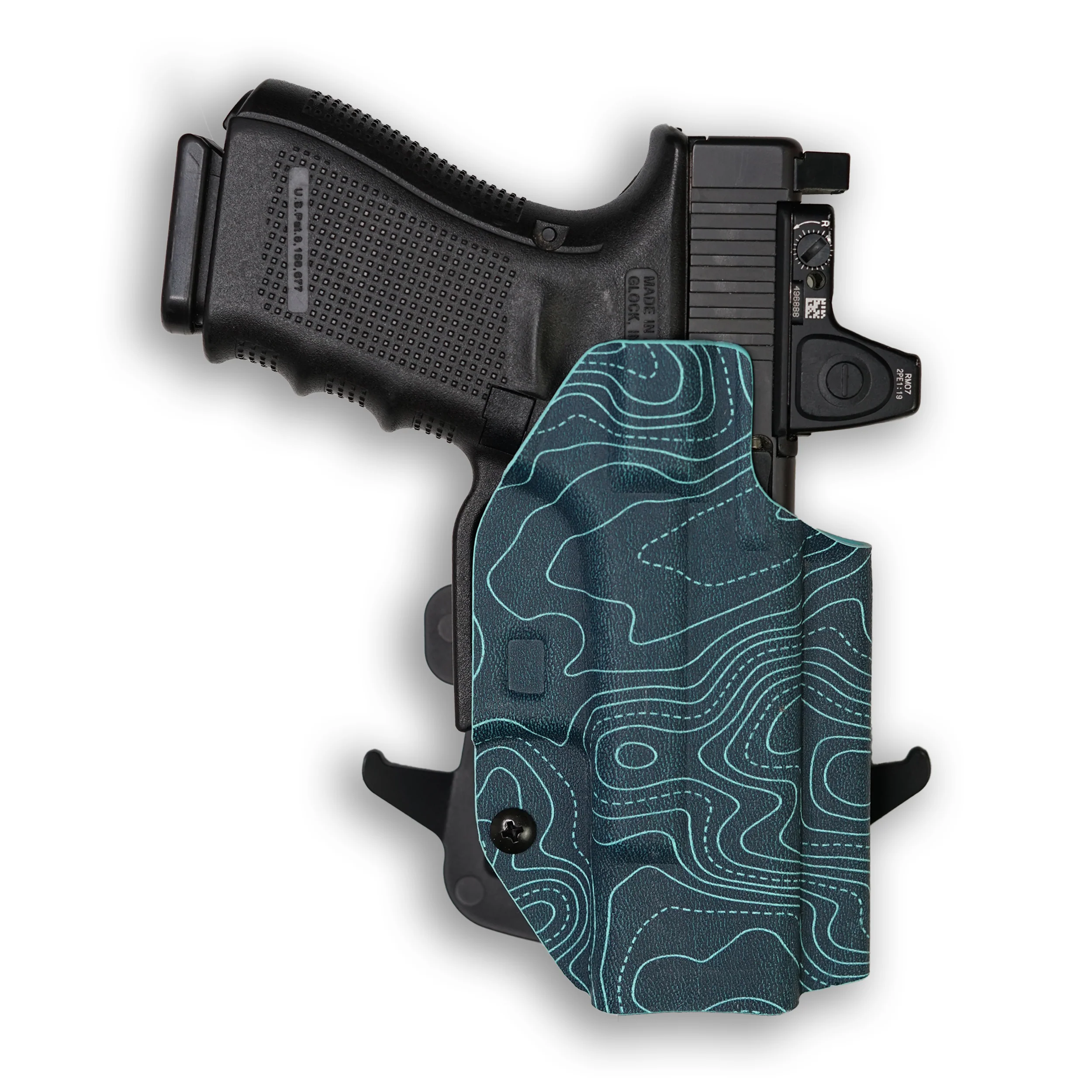 Glock 31 MOS Red Dot Optic Cut OWB Holster - Image 48